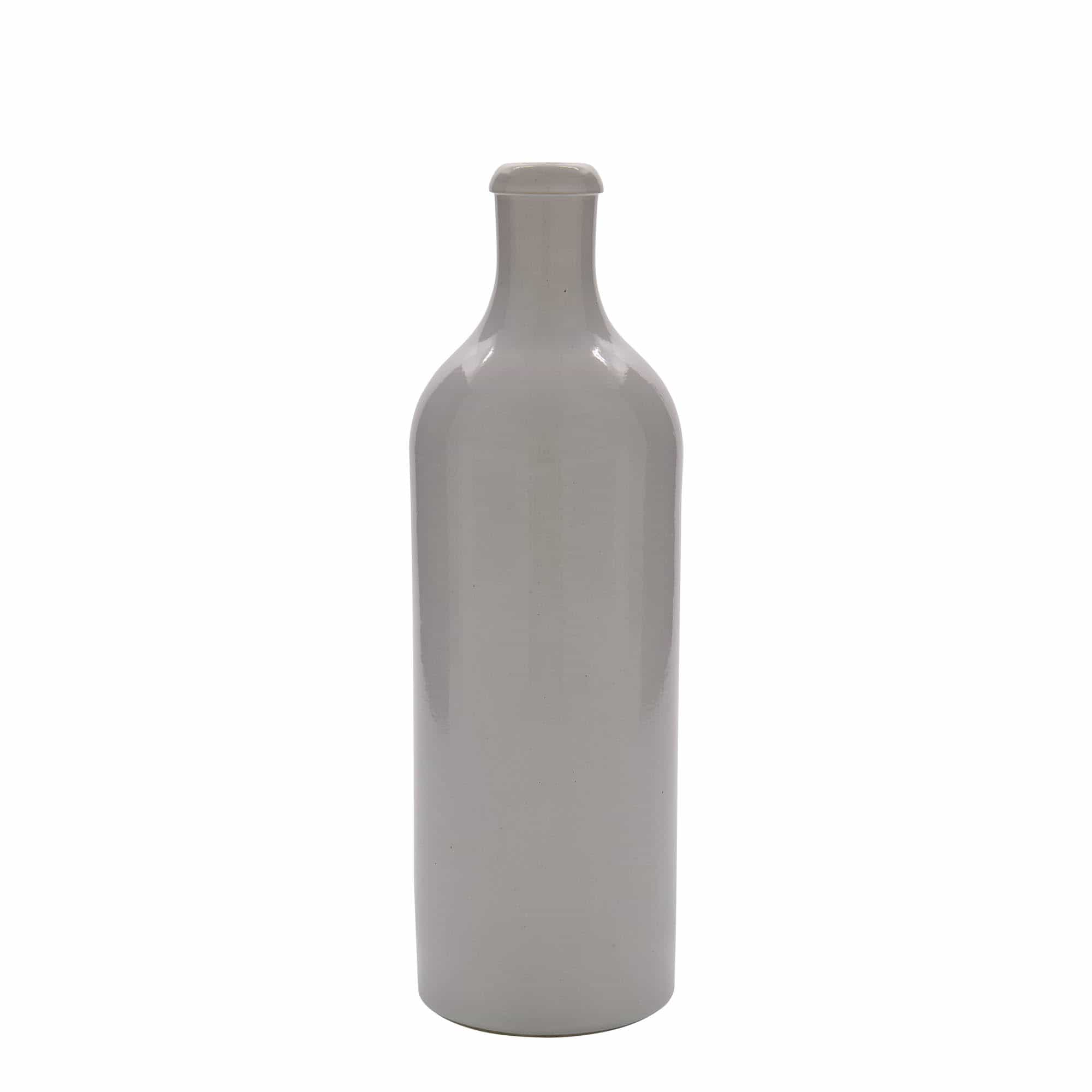 750 ml toprak testi, taş çömlek, beyaz, ağız: mantar 750 ml toprak testi, taş çömlek, beyaz, ağız: mantar