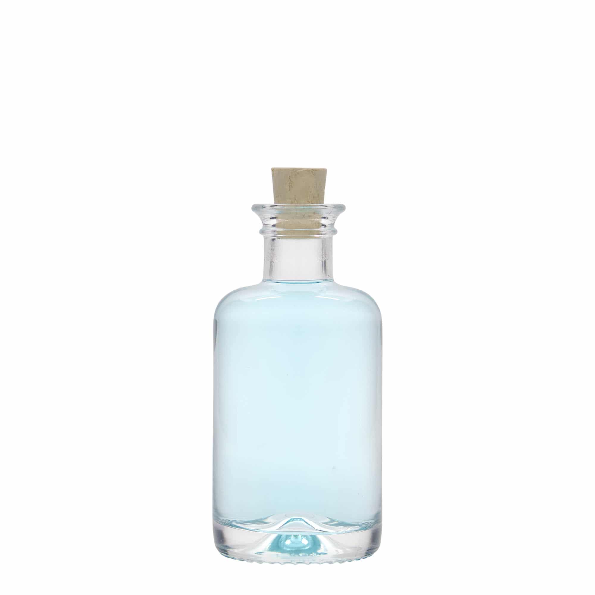 100 ml Cam Şişe Eczacı, Ağız: Mantar