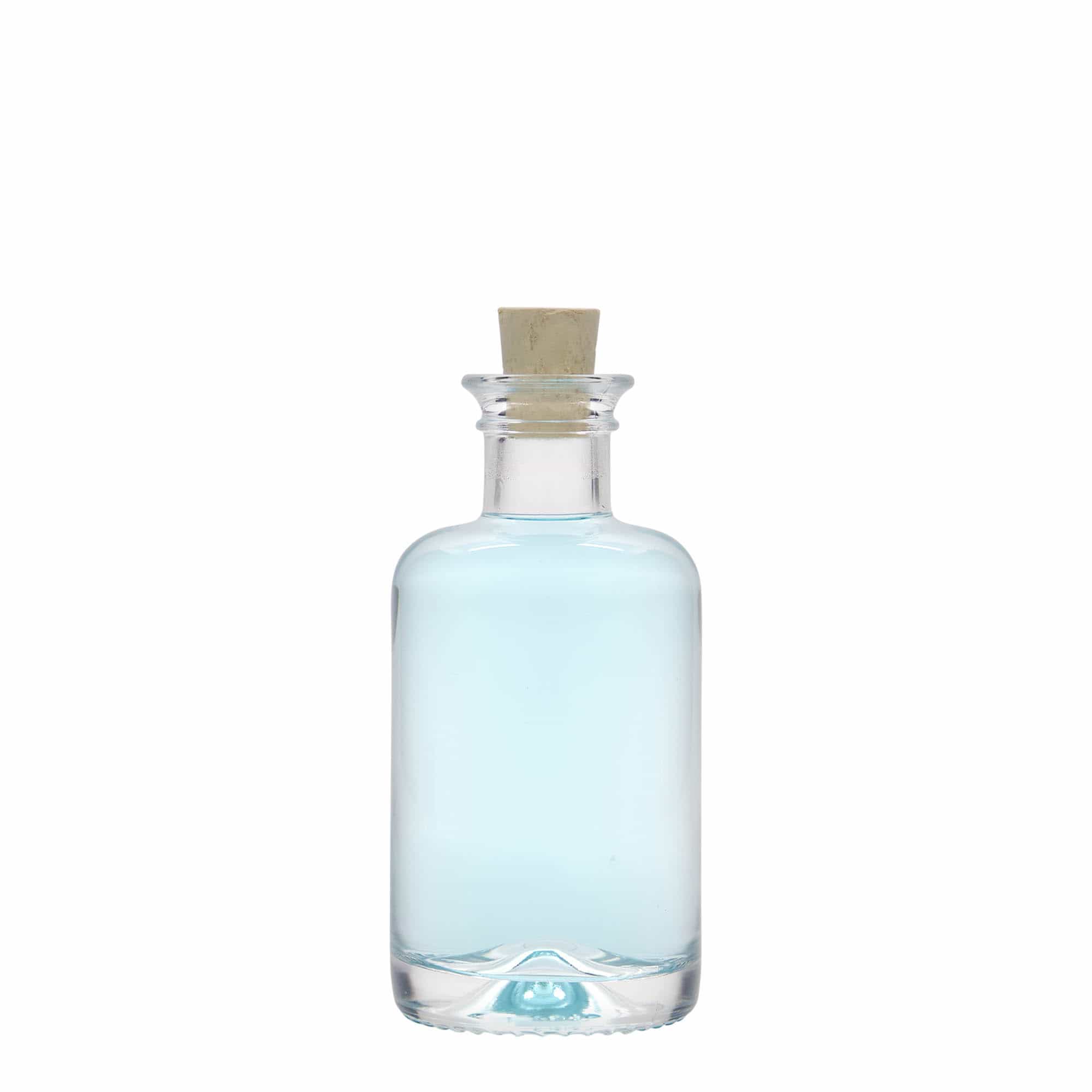 100 ml Cam Şişe Eczacı, Ağız: Mantar