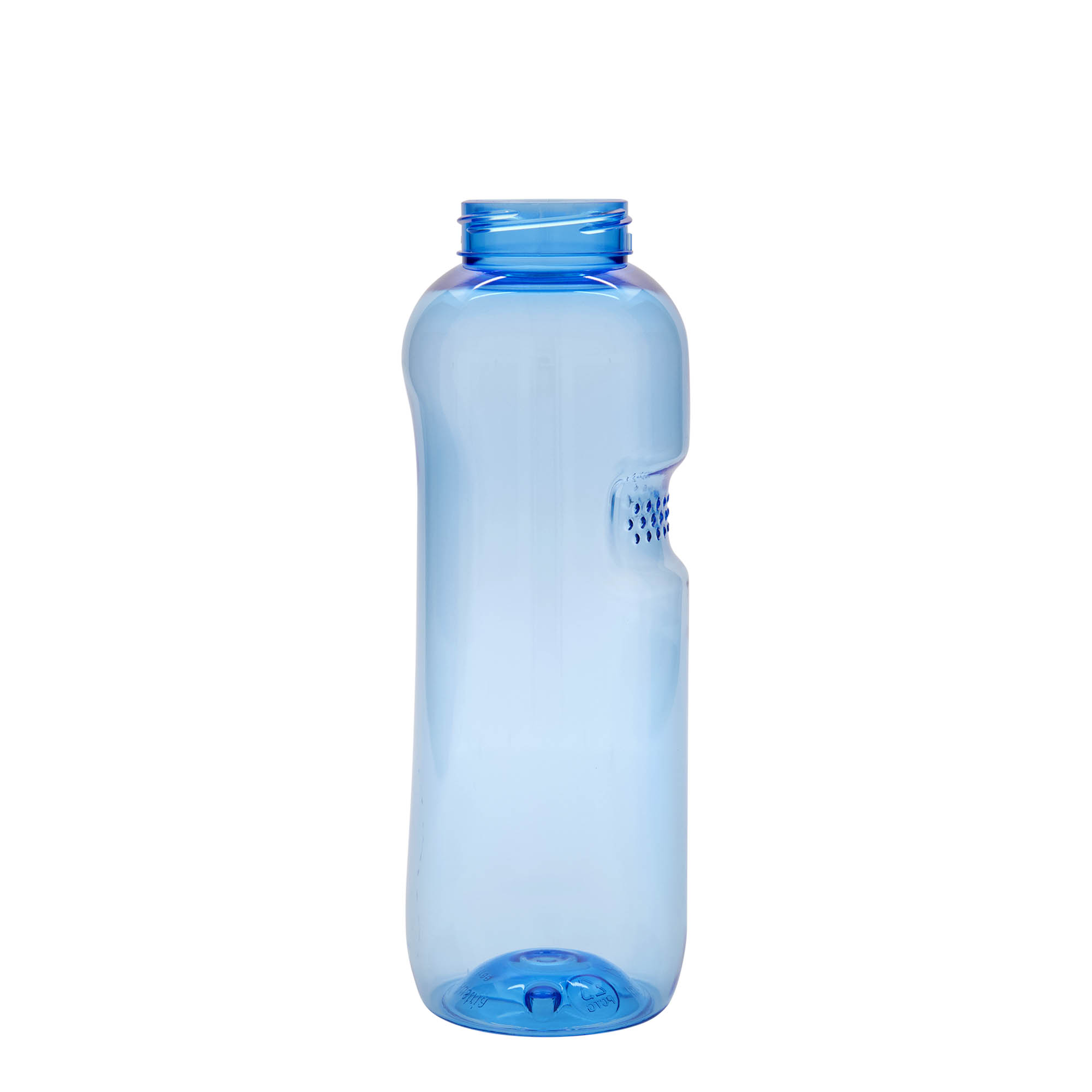 750 ml PET içme şişesi 'Kavodrink', plastik, mavi