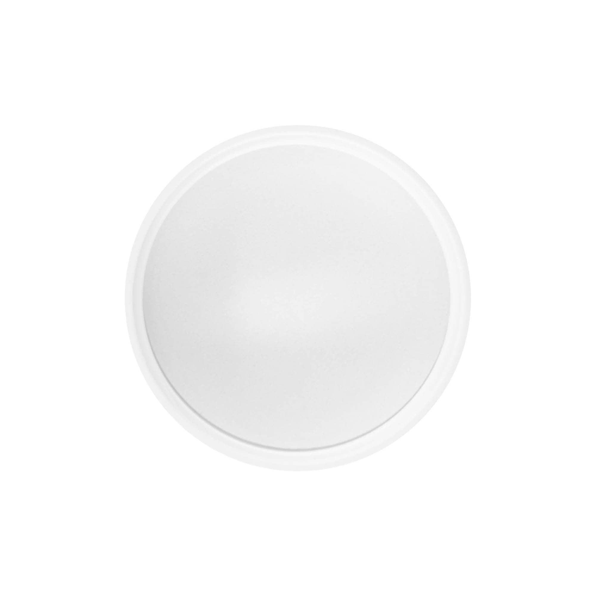 Vida kapak 50 ml 'Beauty' için, HPM plastik, beyaz
