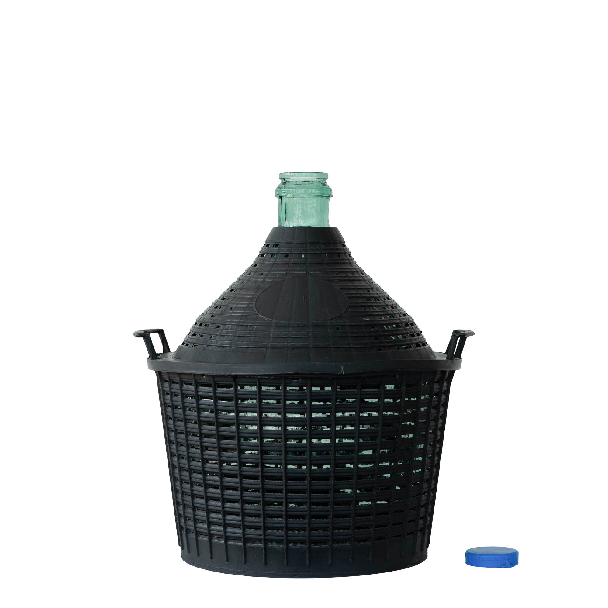 15 l Balon Şişe Dar Boyun, Cam, Ağız: Kapaklı 15 l Balon Şişe Dar Boyun, Cam, Ağız: Kapaklı
