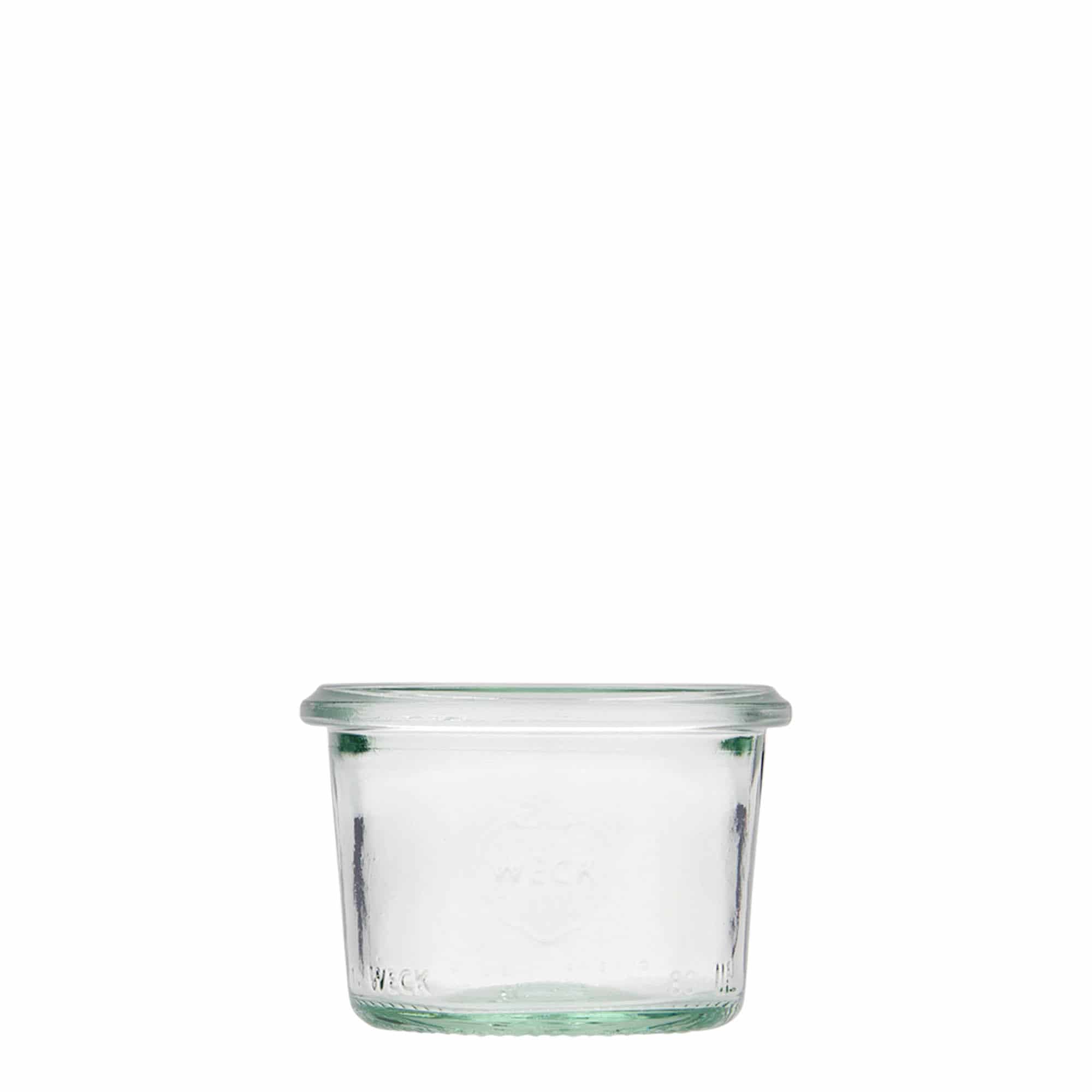 80 ml WECK kavanoz, ağız: yuvarlak kenar 80 ml WECK kavanoz, ağız: yuvarlak kenar