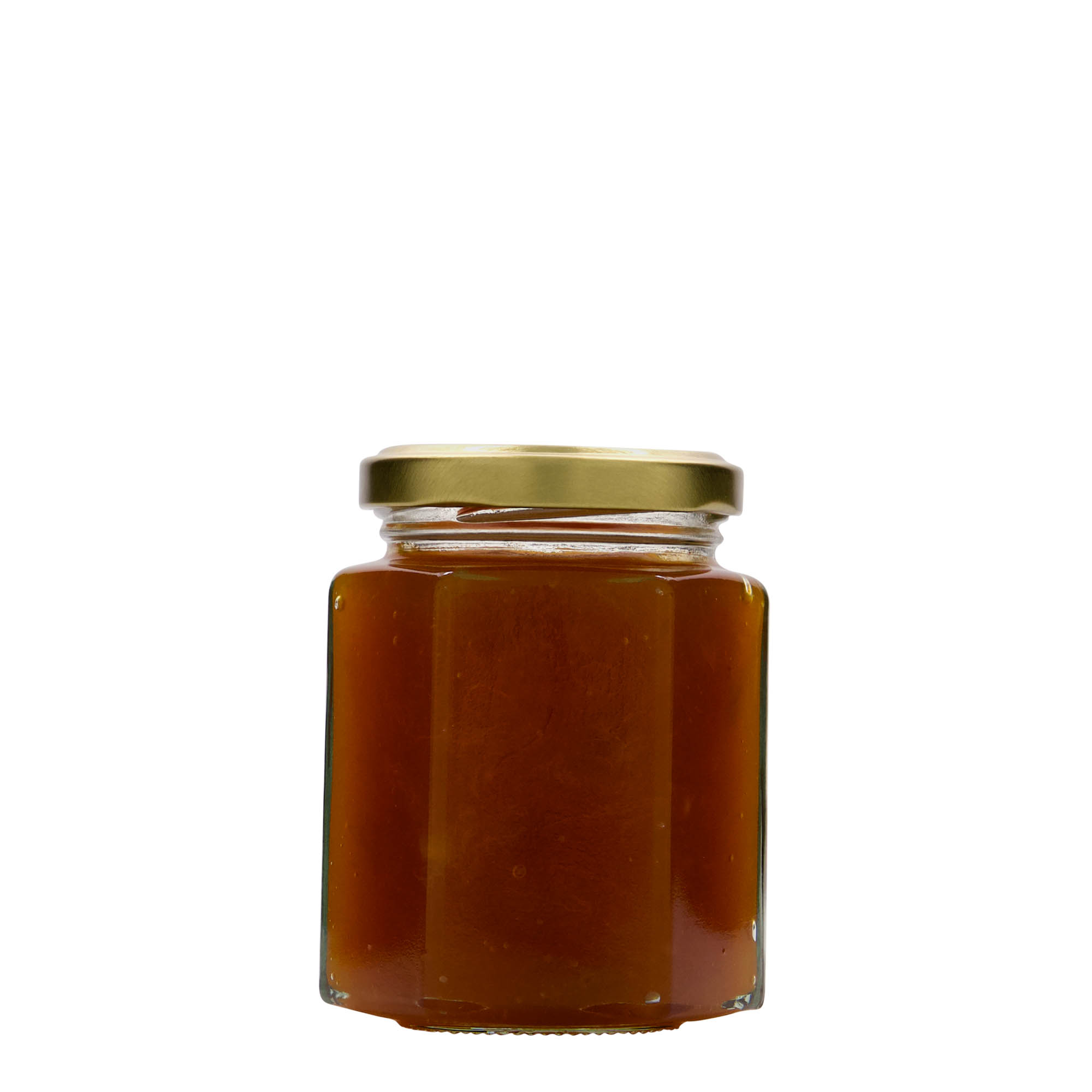 191 ml altıgen cam, ağız: Twist-Off (TO 58)