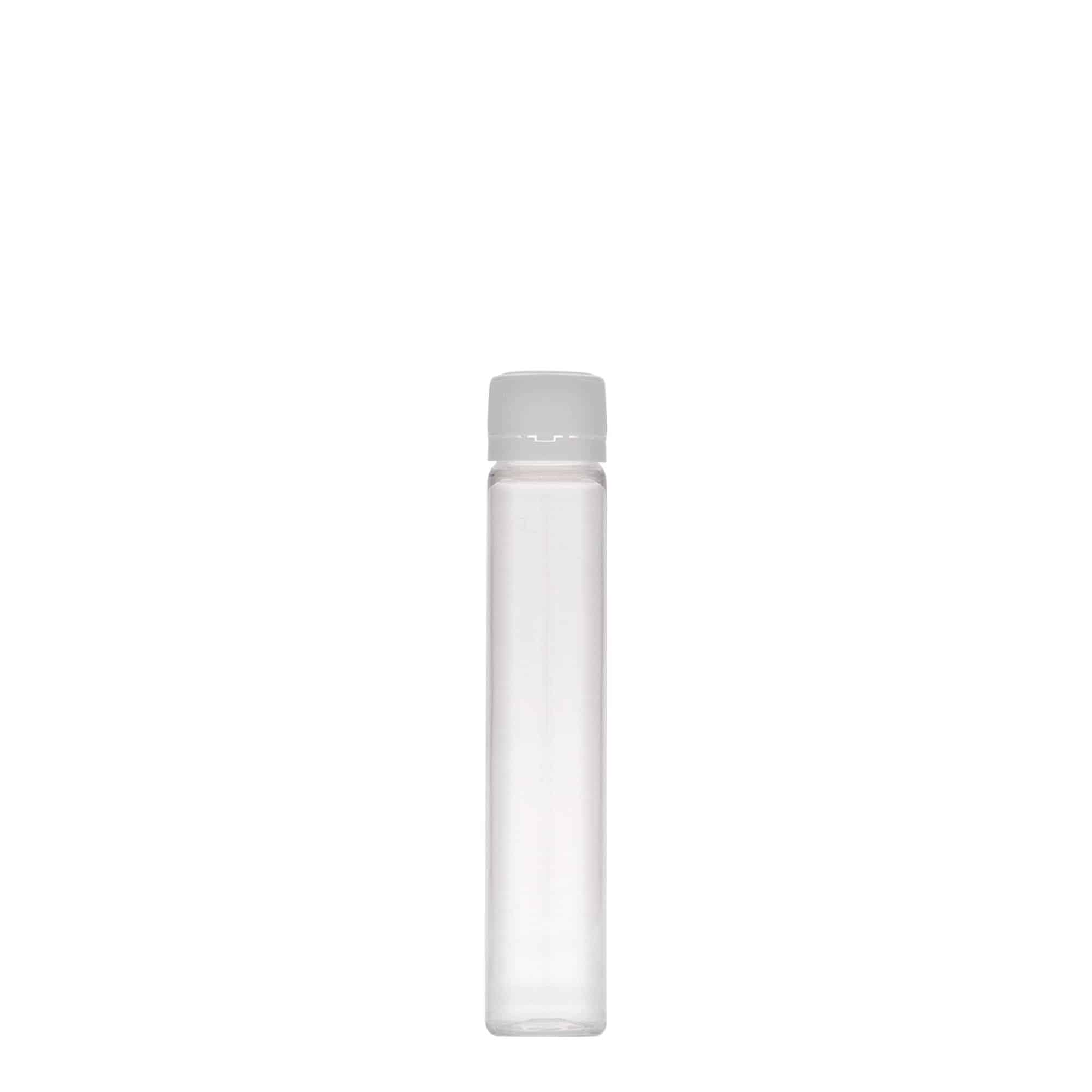 25 ml PET tüp, plastik, ağzı: vida kapağı
