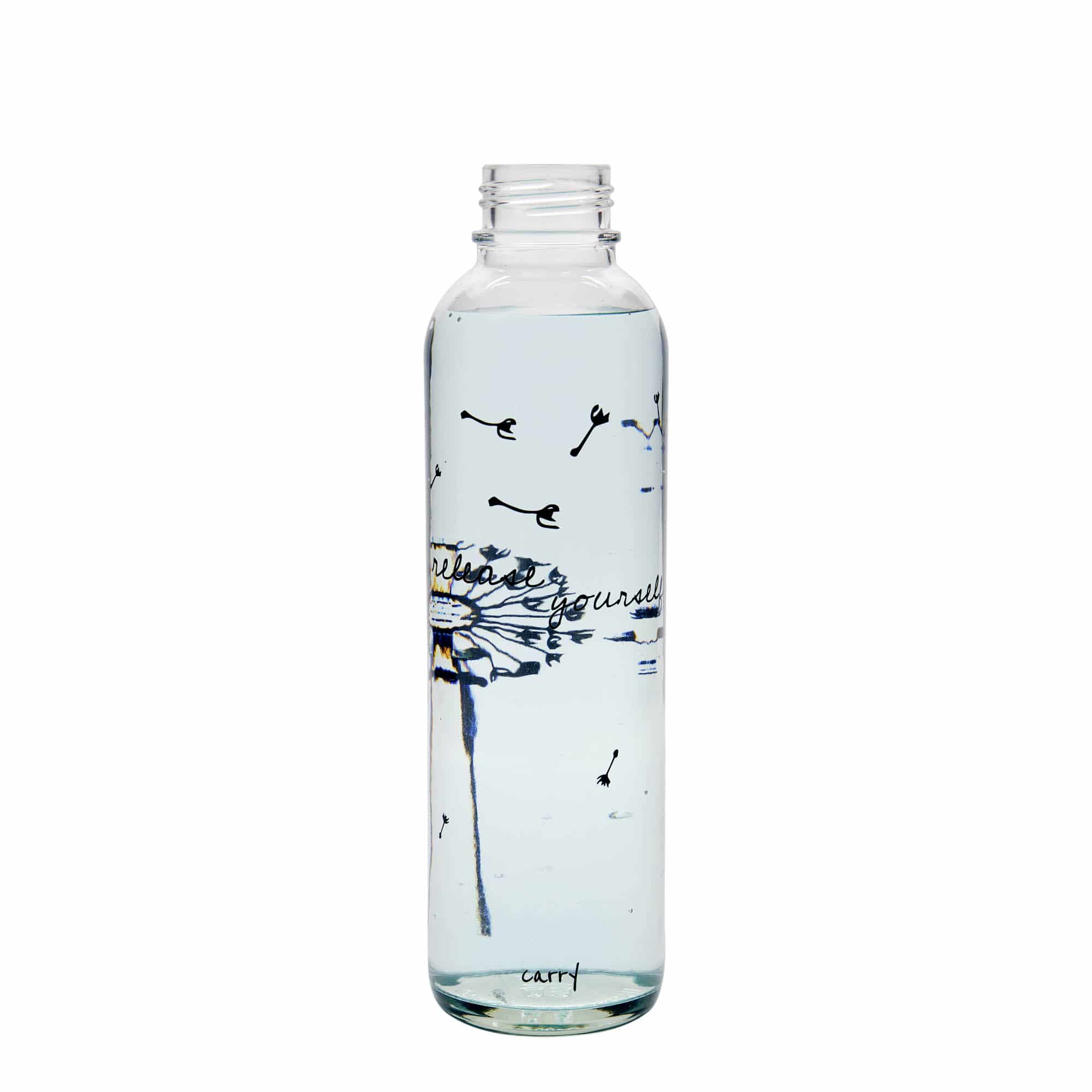 700 ml Taşıma Şişesi CARRY Bottle, Tasarım: Kendini Serbest Bırak, Ağız: Vidalı Kapak