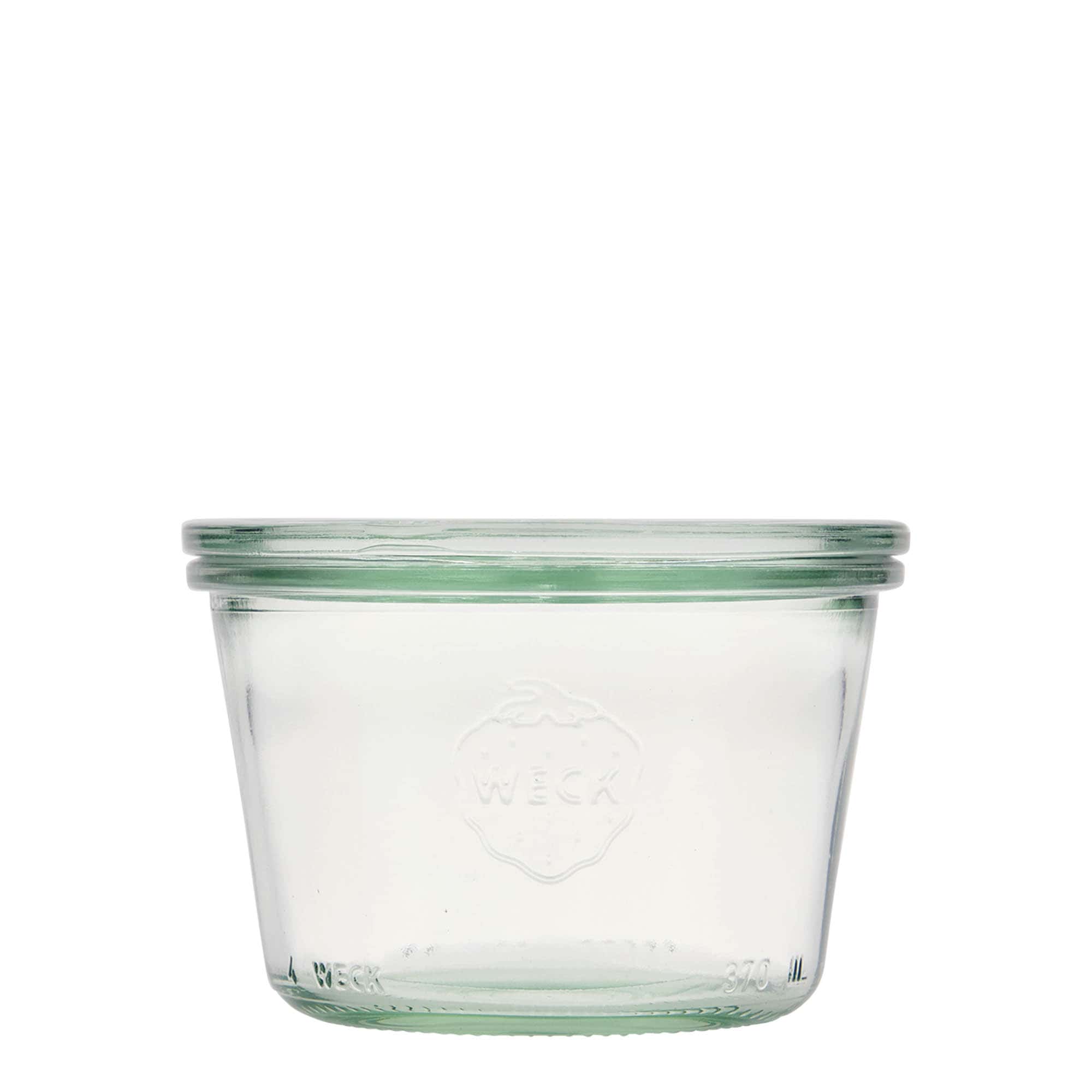 370 ml WECK Dökme Kavanoz, Ağız: Yuvarlak Kenar 370 ml WECK Dökme Kavanoz, Ağız: Yuvarlak Kenar