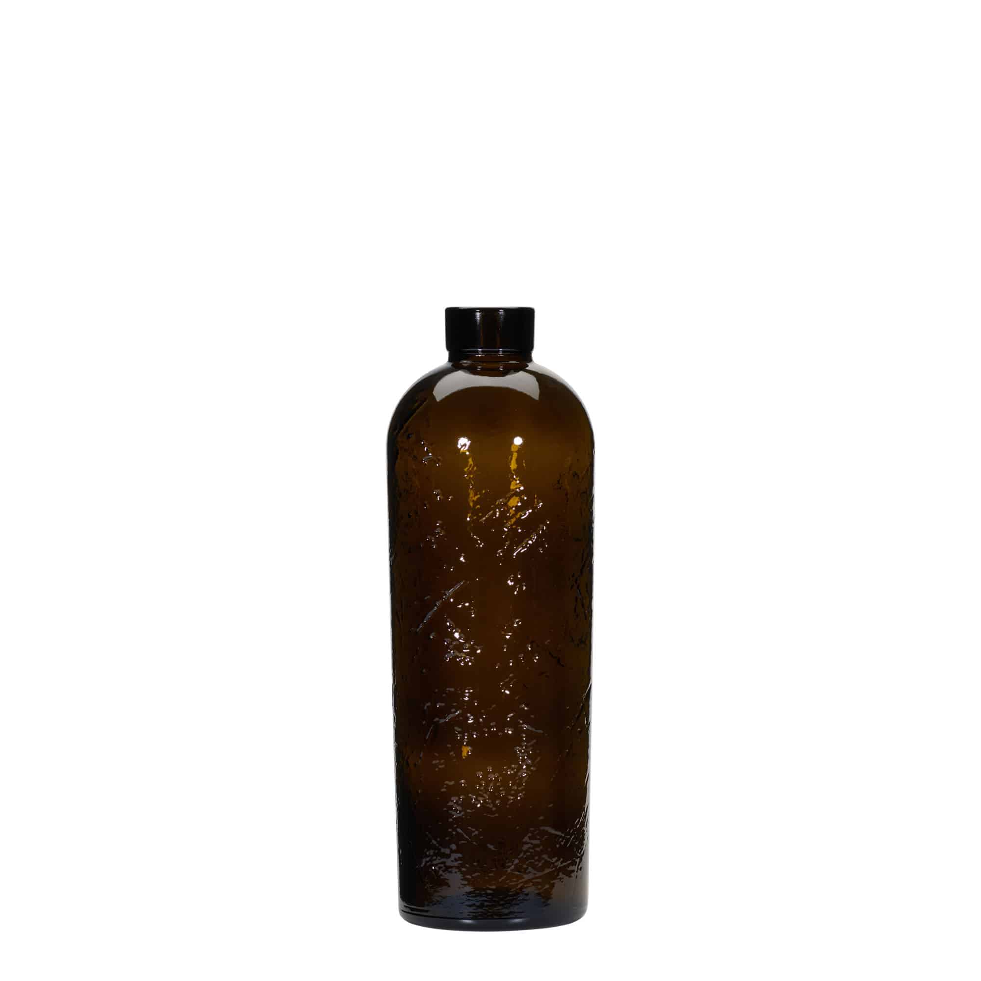 700 ml Wildly Crafted Cam Şişe 'Natural', kahverengi, Ağız: Mantar