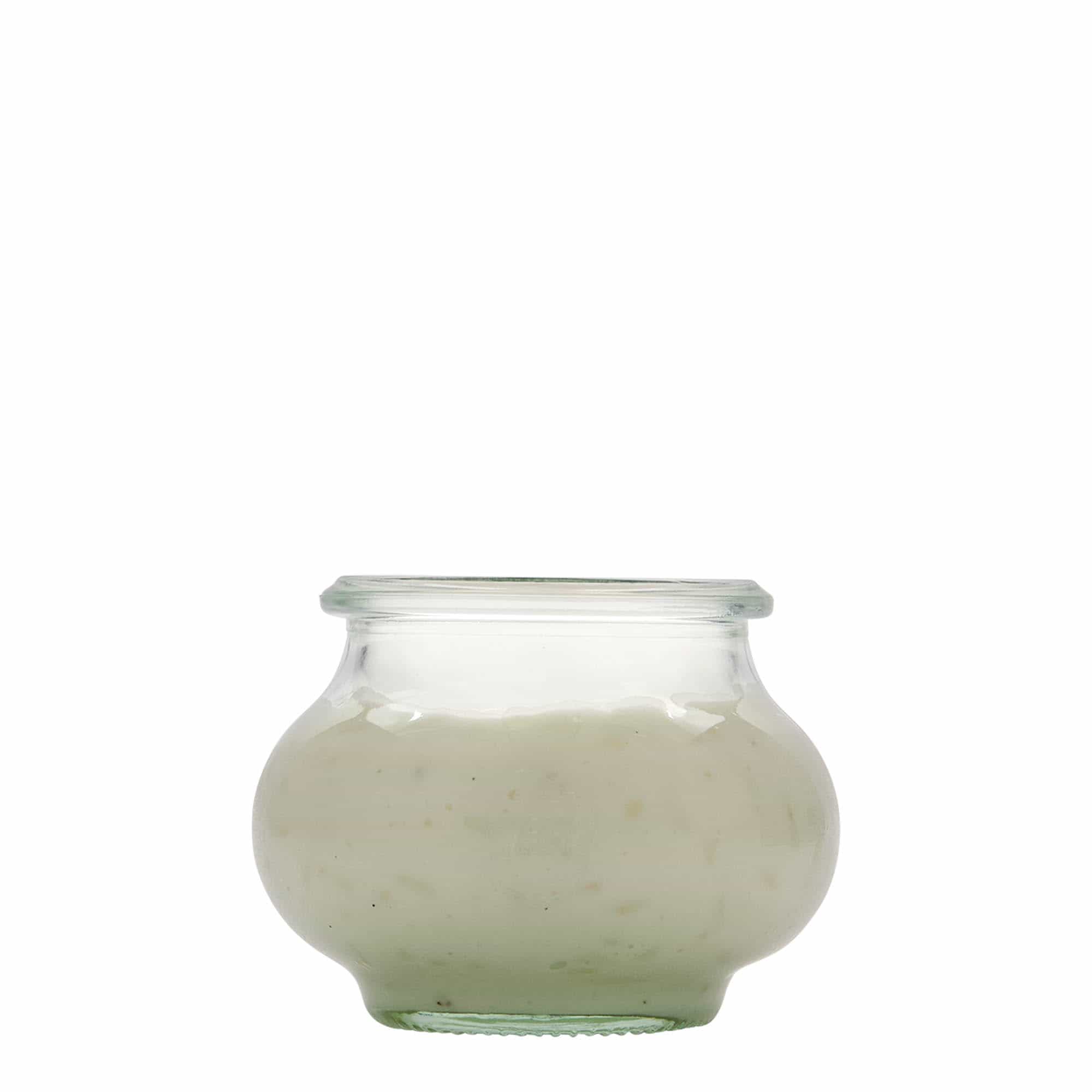 220 ml WECK süs kavanozu, ağız: yuvarlak kenar