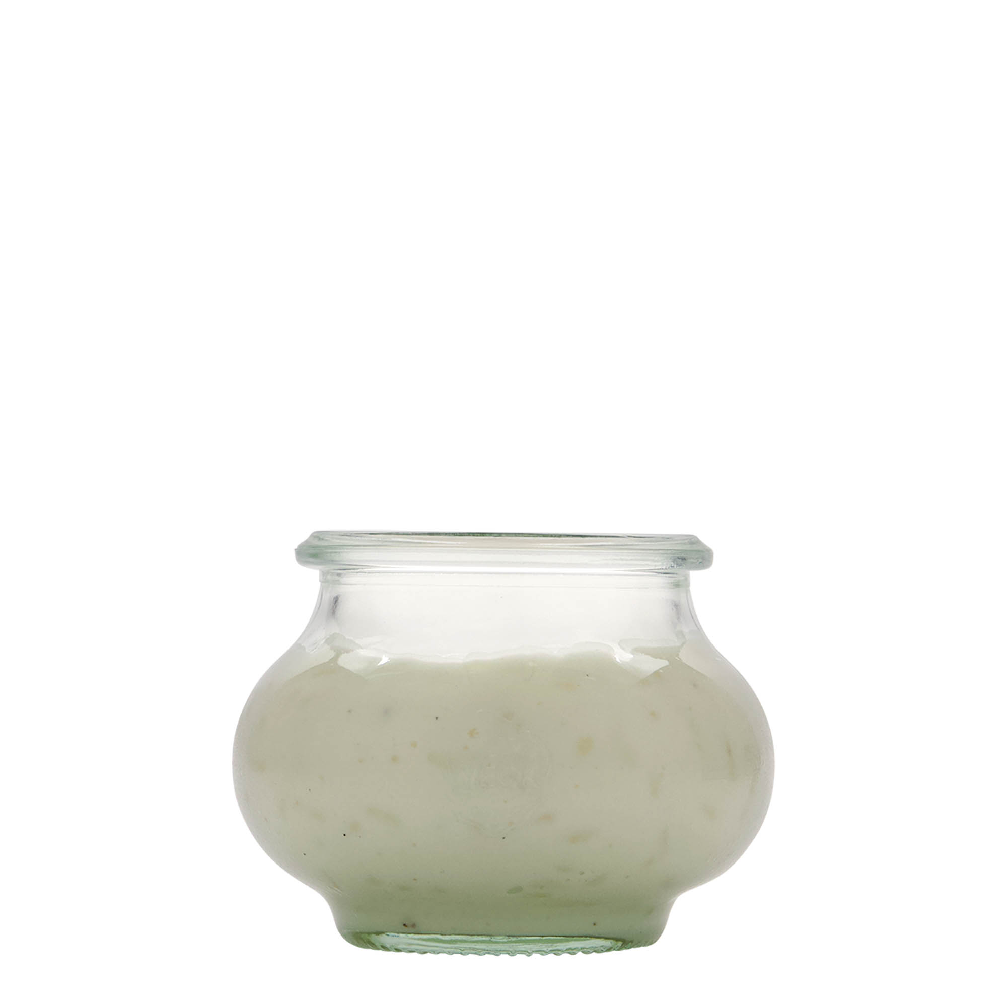 220 ml WECK süs kavanozu, ağız: yuvarlak kenar