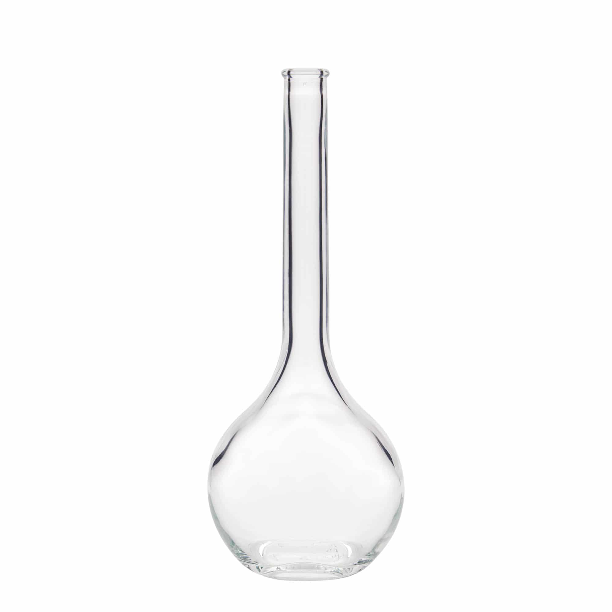 500 ml cam şişe 'Contessa', oval, ağız: mantar