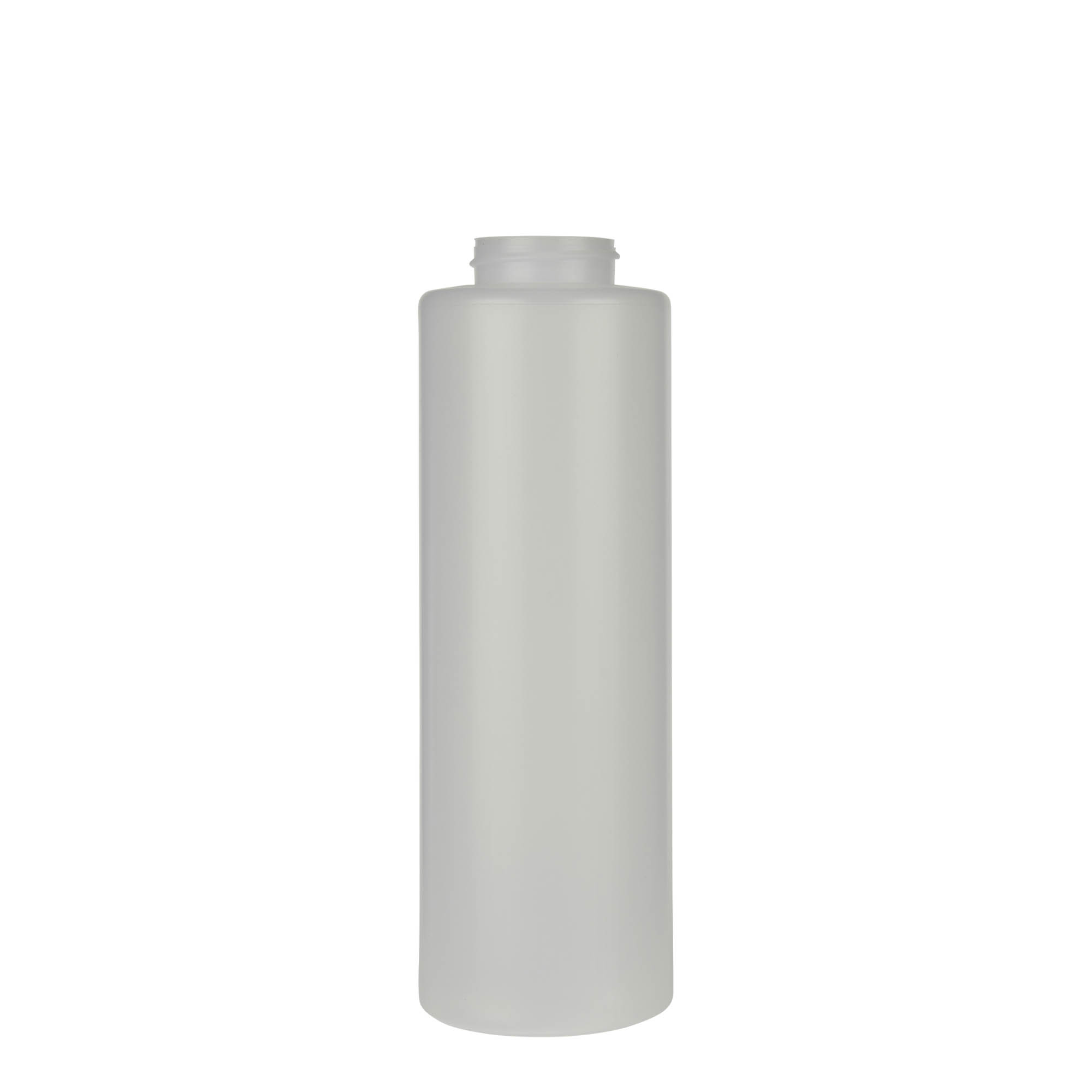 500 ml Sos Şişesi, LDPE Plastik, doğal, Ağız: 38/400