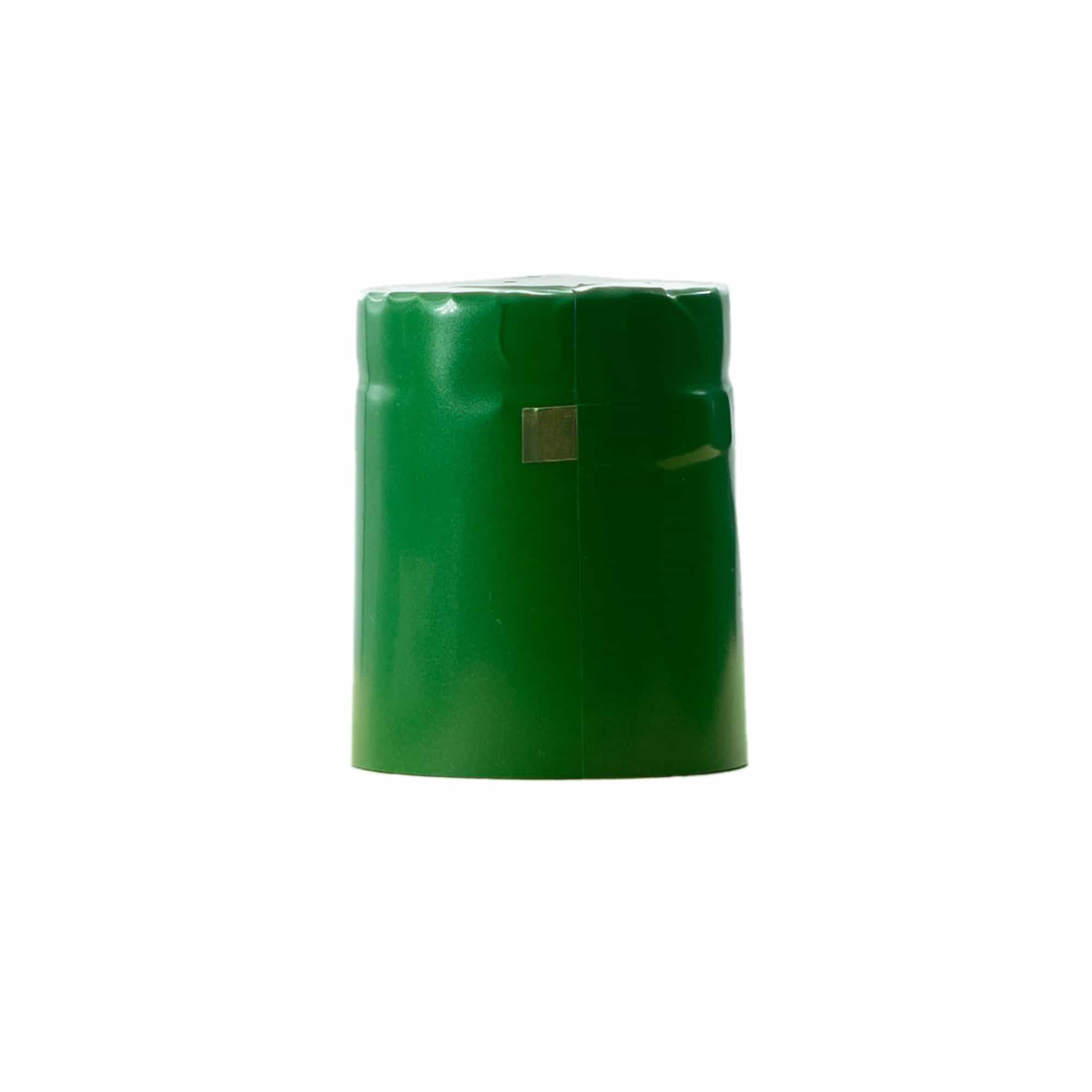 Büzüşme kapsülü 32x41, PVC plastik, yeşil Büzüşme kapsülü 32x41, PVC plastik, yeşil