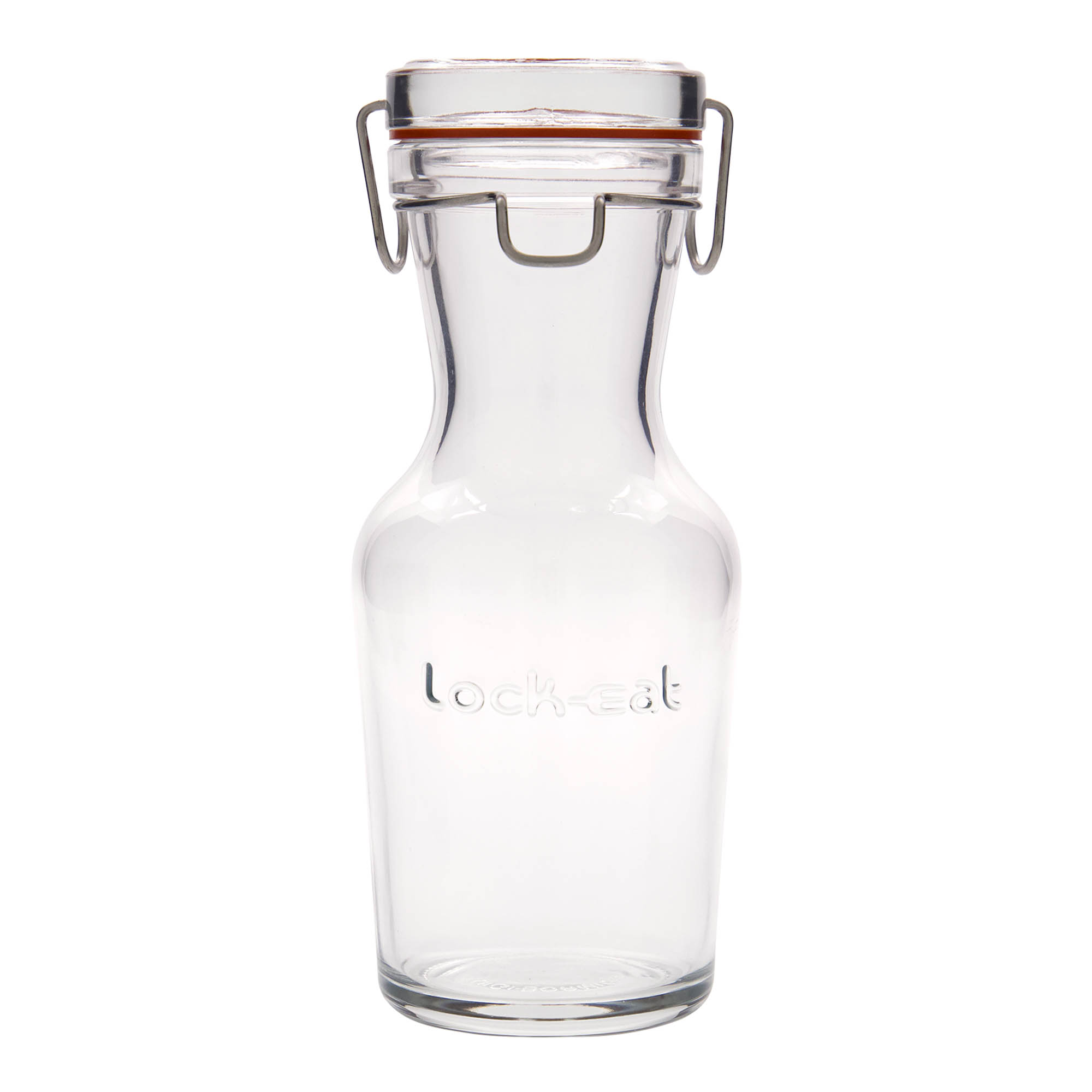 500 ml Cam Sürahi 'Lock-Eat', Ağız: Tel Mandallı Kapak