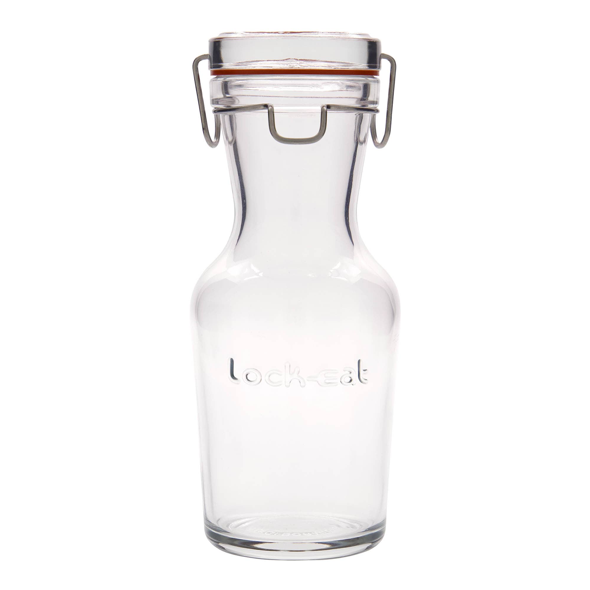 500 ml Cam Sürahi 'Lock-Eat', Ağız: Tel Mandallı Kapak