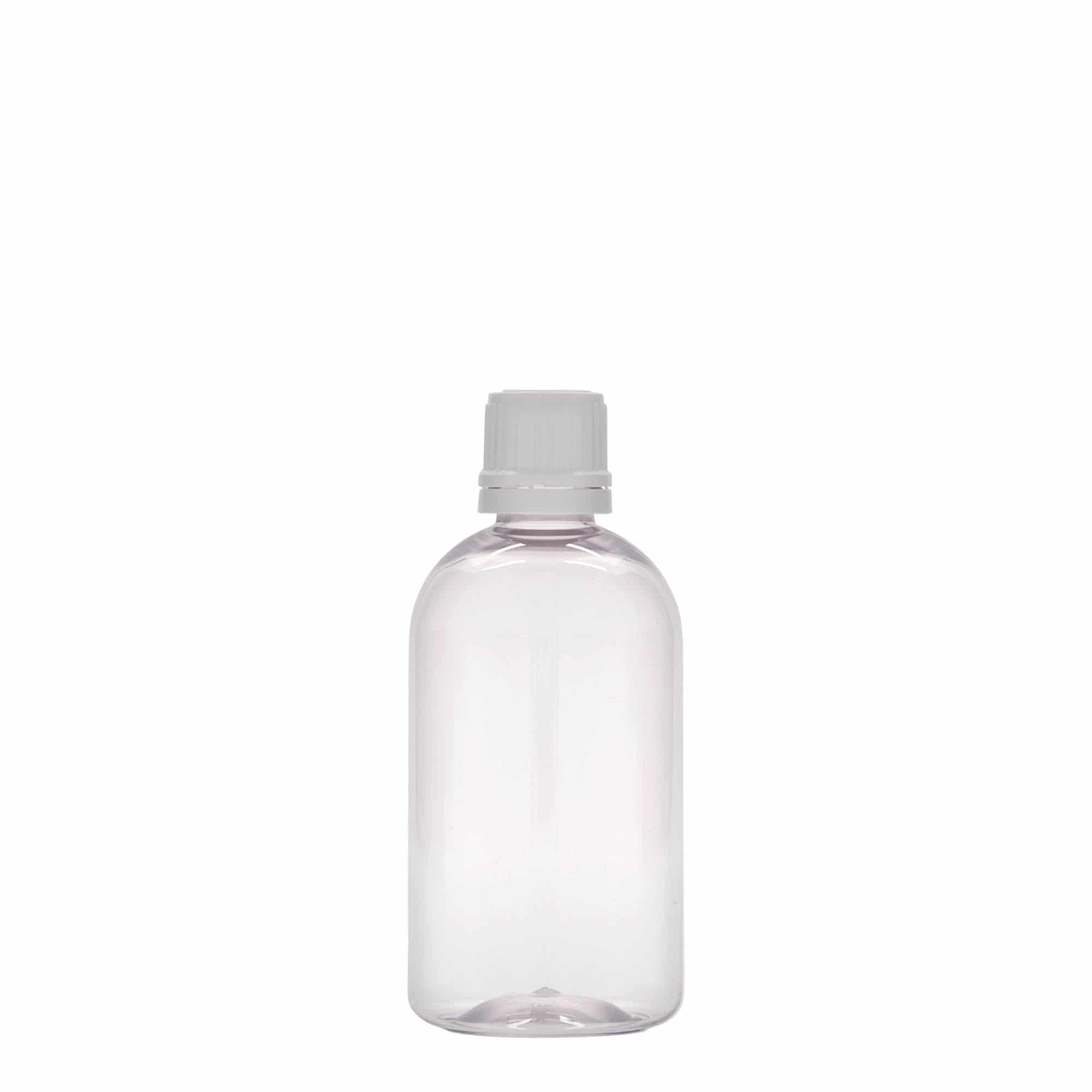 100 ml PET tıbbi şişe 'Easy Living', plastik, ağız: DIN 18