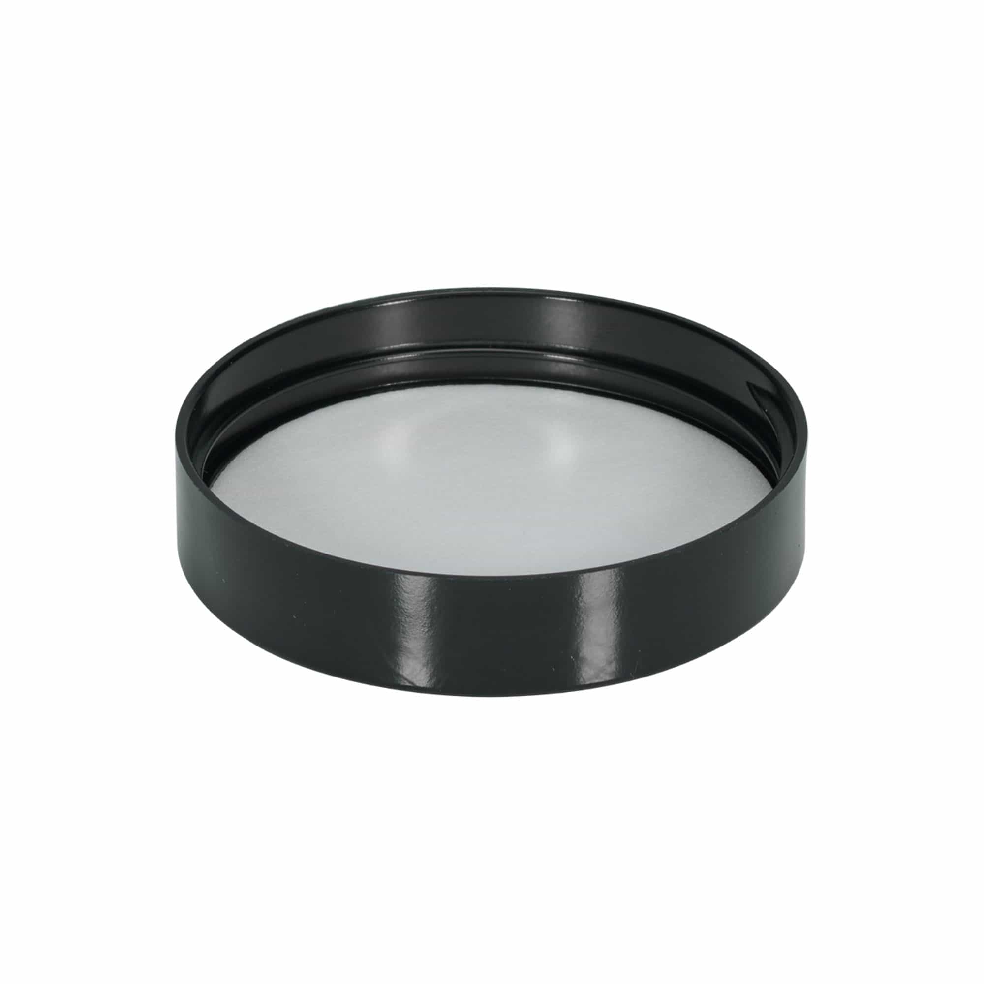 Vida kapak 120 ml 'Brown Line', PP, beyaz