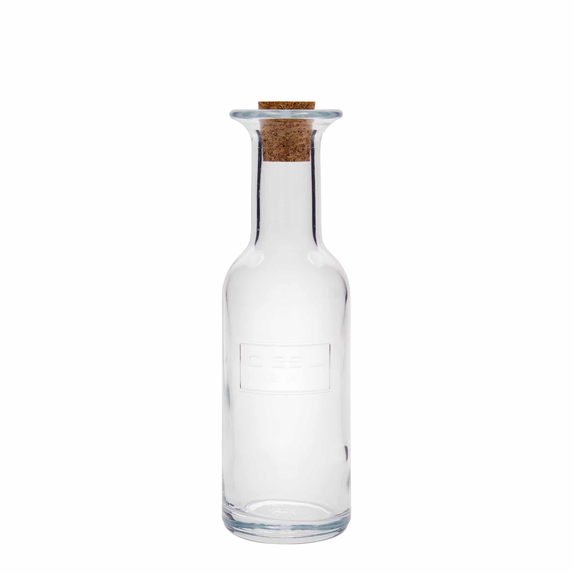 250 ml Cam Şişe 'Optima Fine Wine', Ağız: Mantar