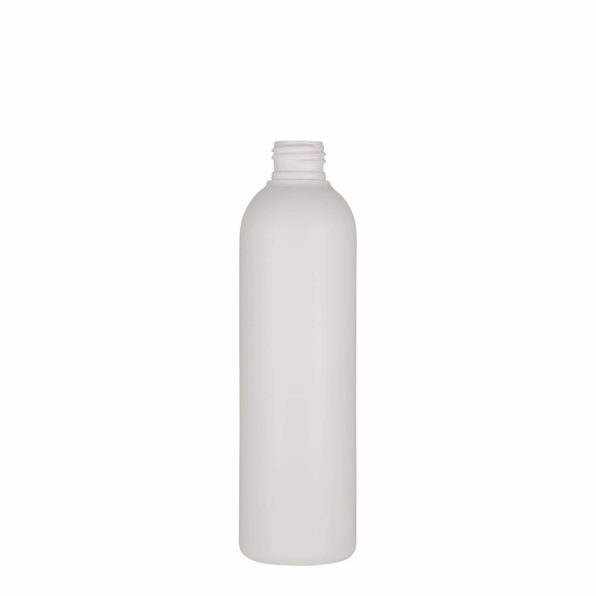 250 ml plastik şişe 'Tuffy', HDPE, beyaz, ağız: 24/410 250 ml plastik şişe 'Tuffy', HDPE, beyaz, ağız: 24/410