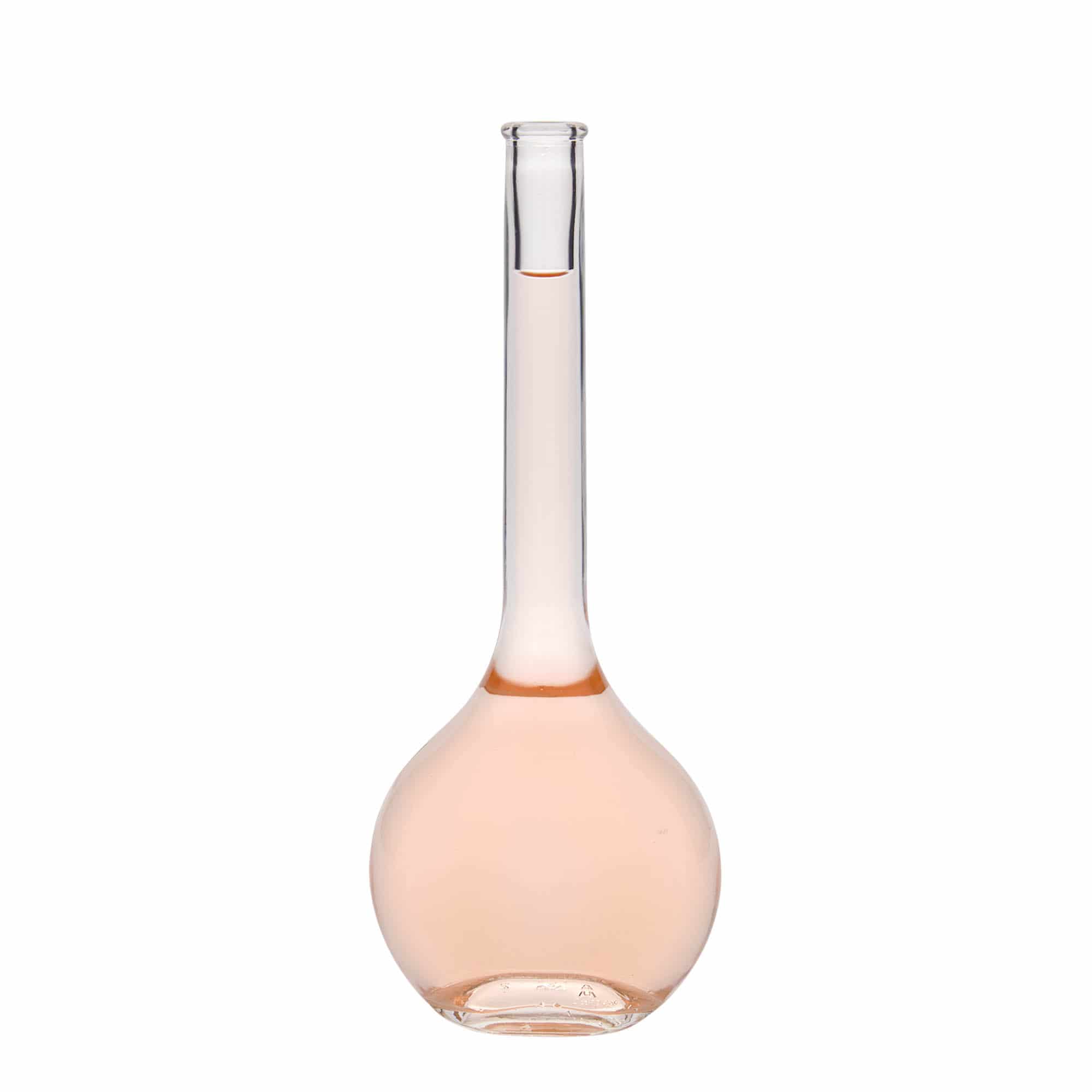 500 ml cam şişe 'Contessa', oval, ağız: mantar