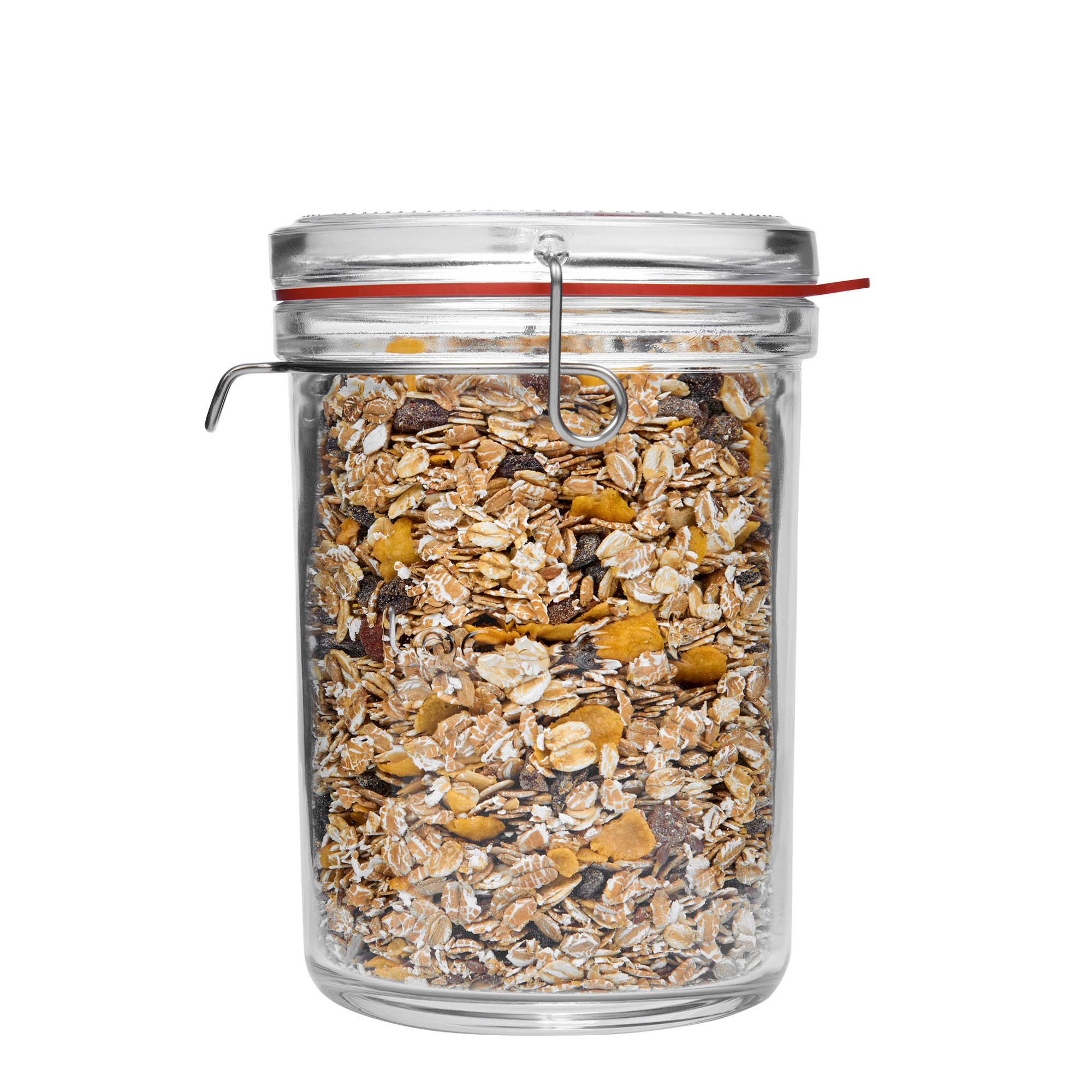 1.000 ml Tel Mandallı Kavanoz 'Lock-Eat', Ağız: Tel Mandallı Kapatma