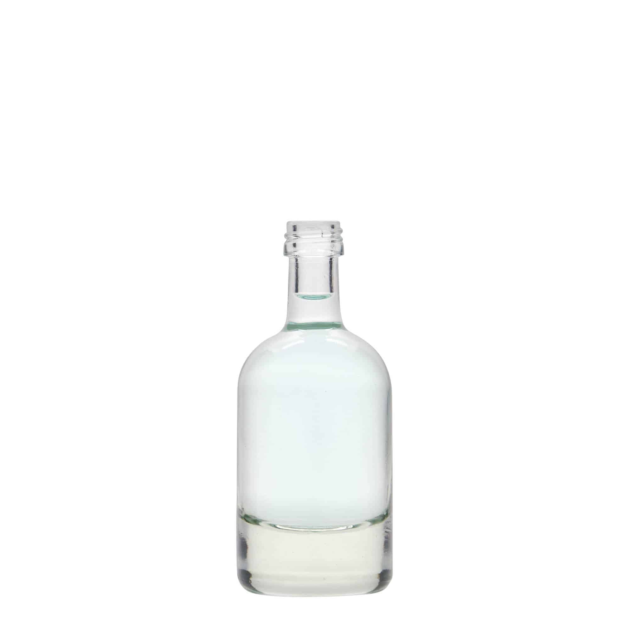 50 ml Cam şişe 'Linea Uno', Ağız: PP 18