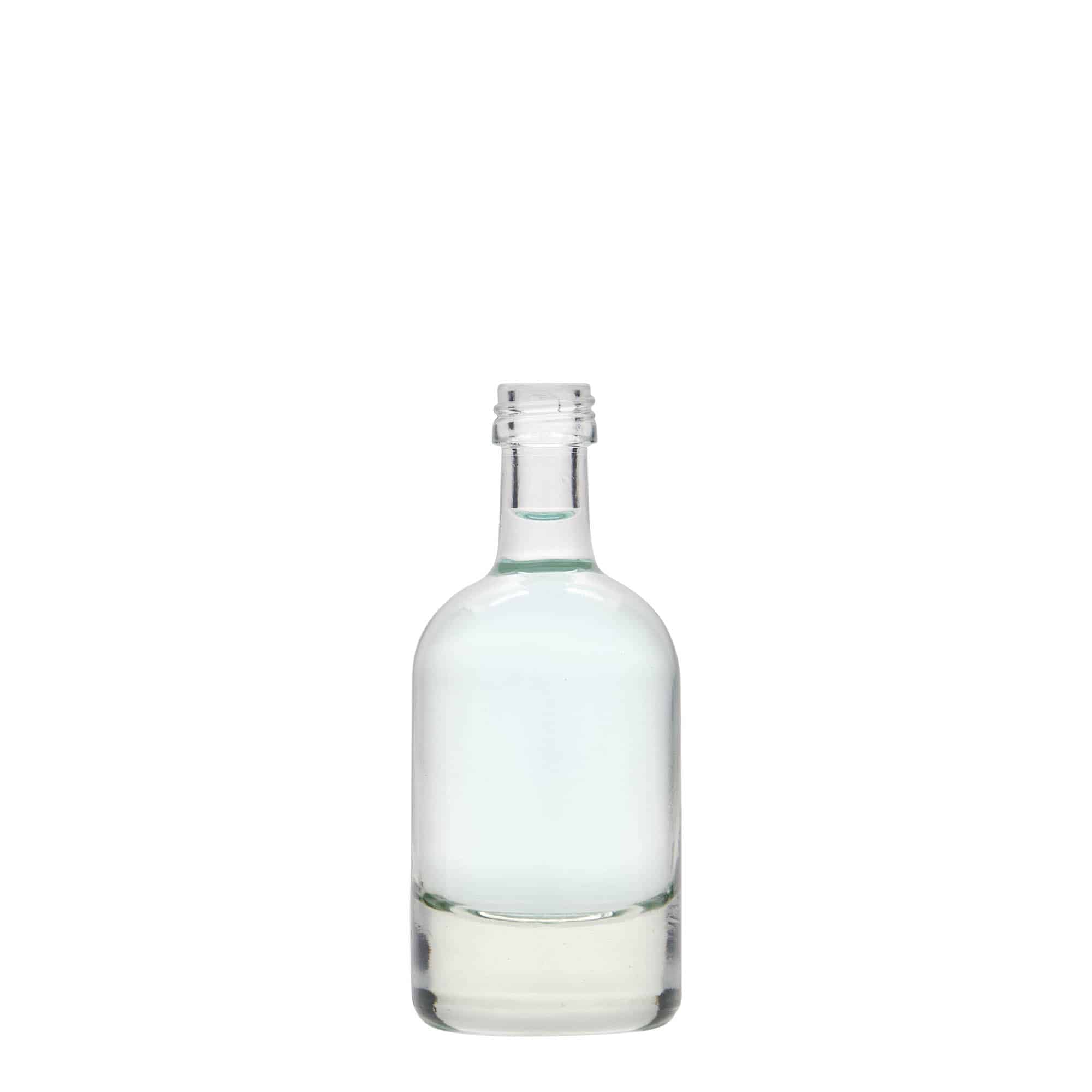50 ml Cam şişe 'Linea Uno', Ağız: PP 18 50 ml Cam şişe 'Linea Uno', Ağız: PP 18