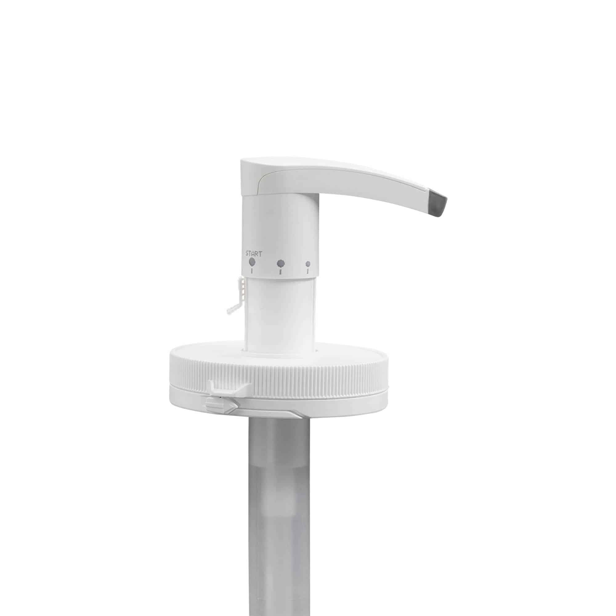 Dağıtıcı pompa 655 ml 'Securibox' için, PE plastik, beyaz, ağız için: Vidalı kapak Dağıtıcı pompa 655 ml 'Securibox' için, PE plastik, beyaz, ağız için: Vidalı kapak