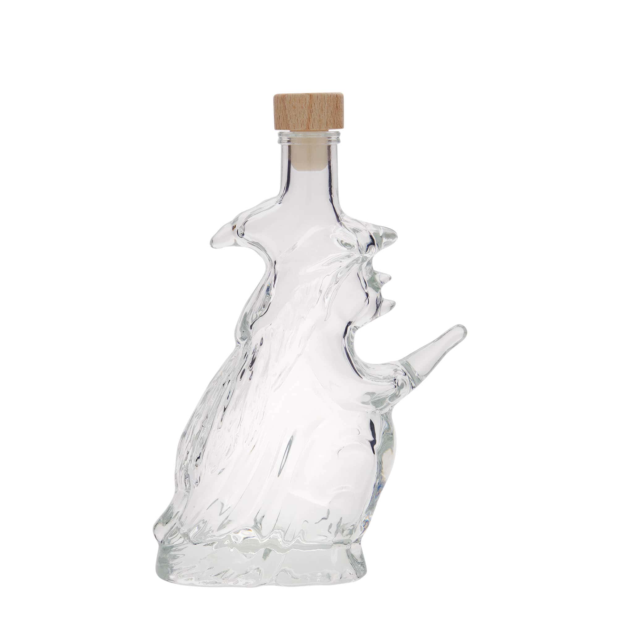 200 ml cam şişe 'Hexe', ağız: mantar