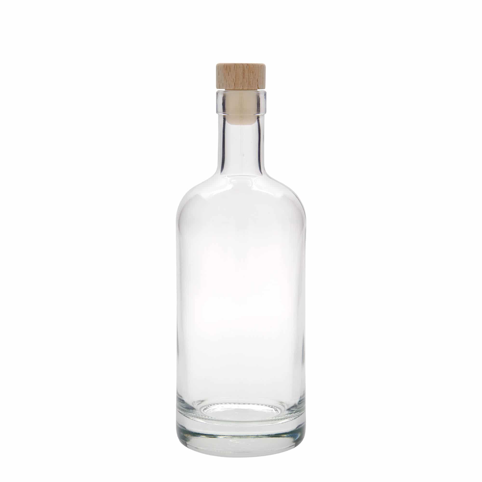 500 ml Cam şişe 'Linea Uno', Ağız: Mantar