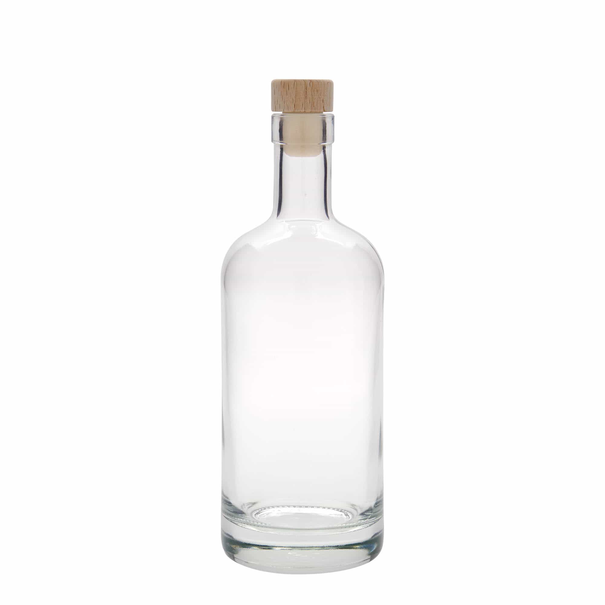 500 ml Cam şişe 'Linea Uno', Ağız: Mantar
