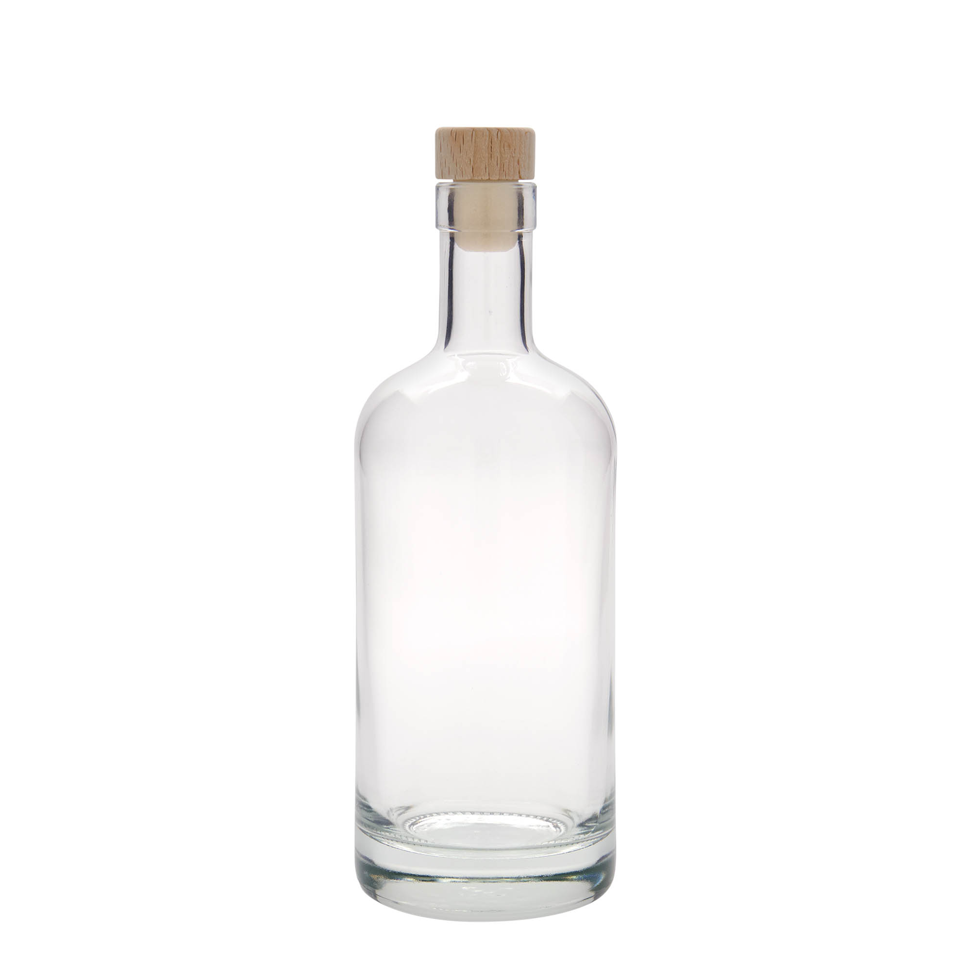 500 ml Cam şişe 'Linea Uno', Ağız: Mantar