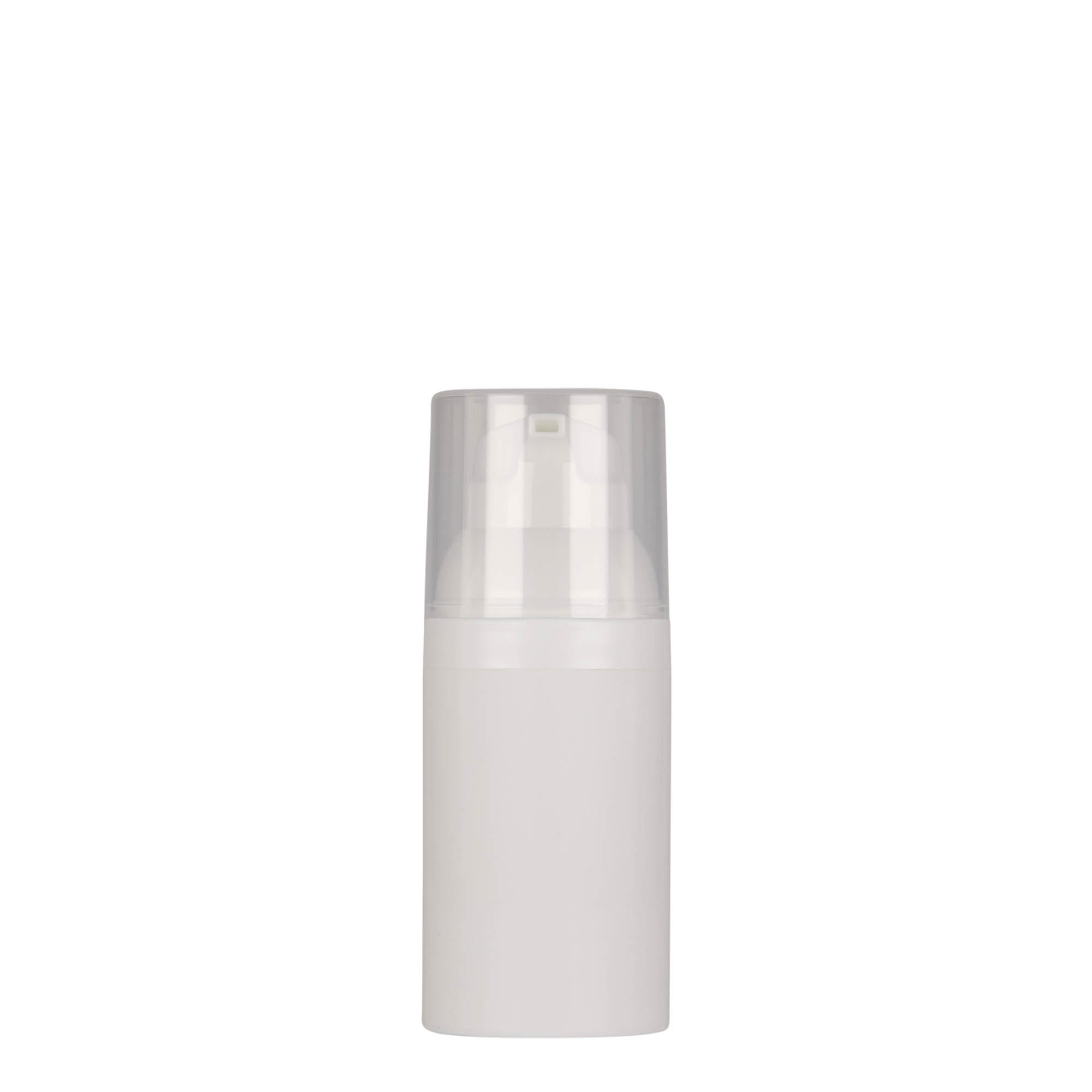30 ml Airless Dispenser 'Mezzo', PP-plastik, beyaz 30 ml Airless Dispenser 'Mezzo', PP-plastik, beyaz