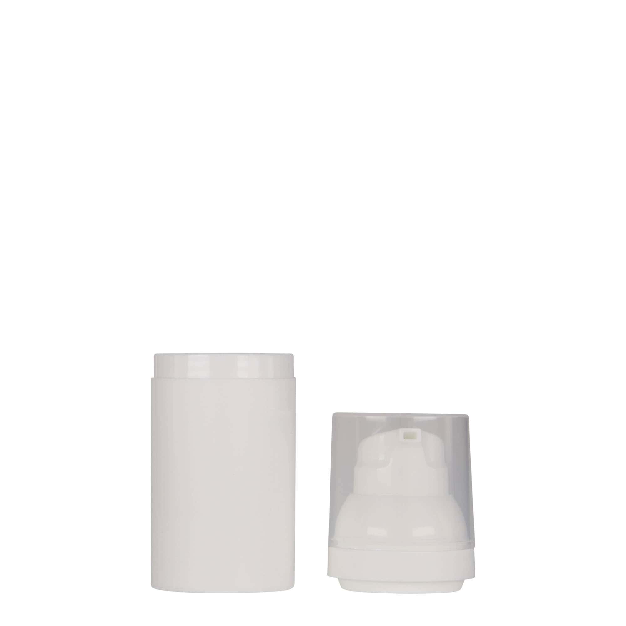 30 ml Airless Dispenser 'Mezzo', PP-plastik, beyaz