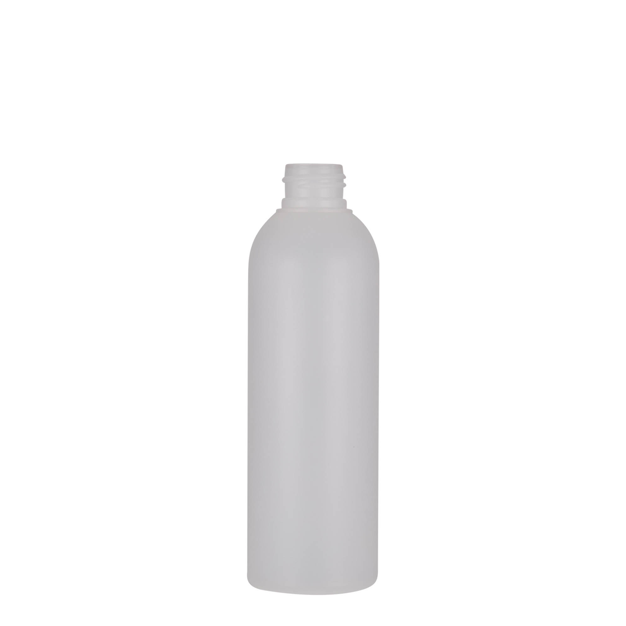 200 ml plastik şişe 'Tuffy', HDPE, doğal, ağız: 24/410