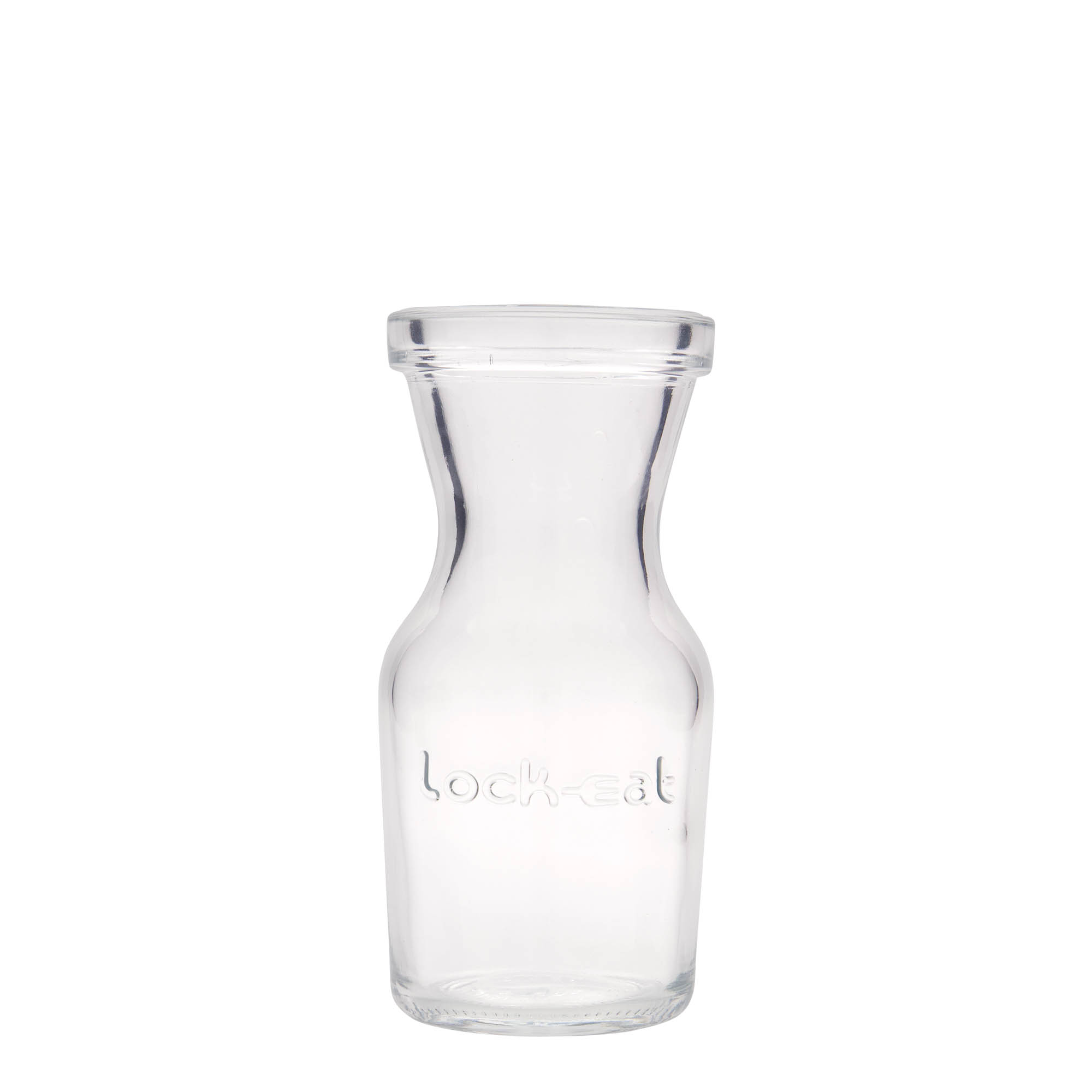 250 ml Cam Sürahi 'Lock-Eat', Ağız: Tel Mandallı Kapak