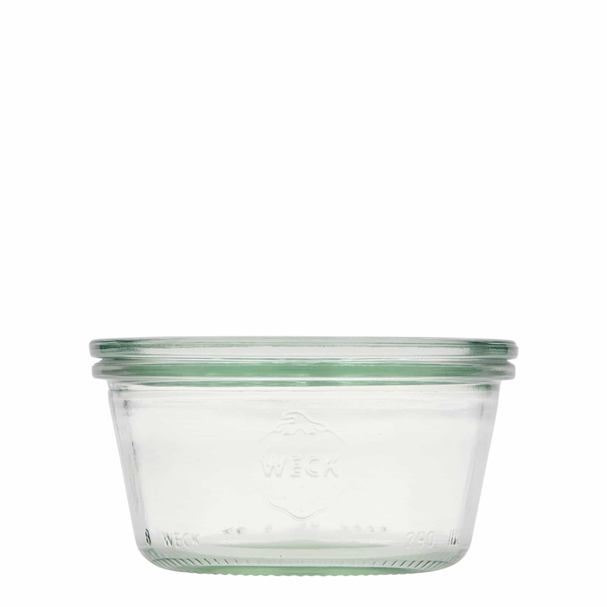 290 ml WECK Döndürme Kavanozu, Ağız: Yuvarlak Kenar 290 ml WECK Döndürme Kavanozu, Ağız: Yuvarlak Kenar