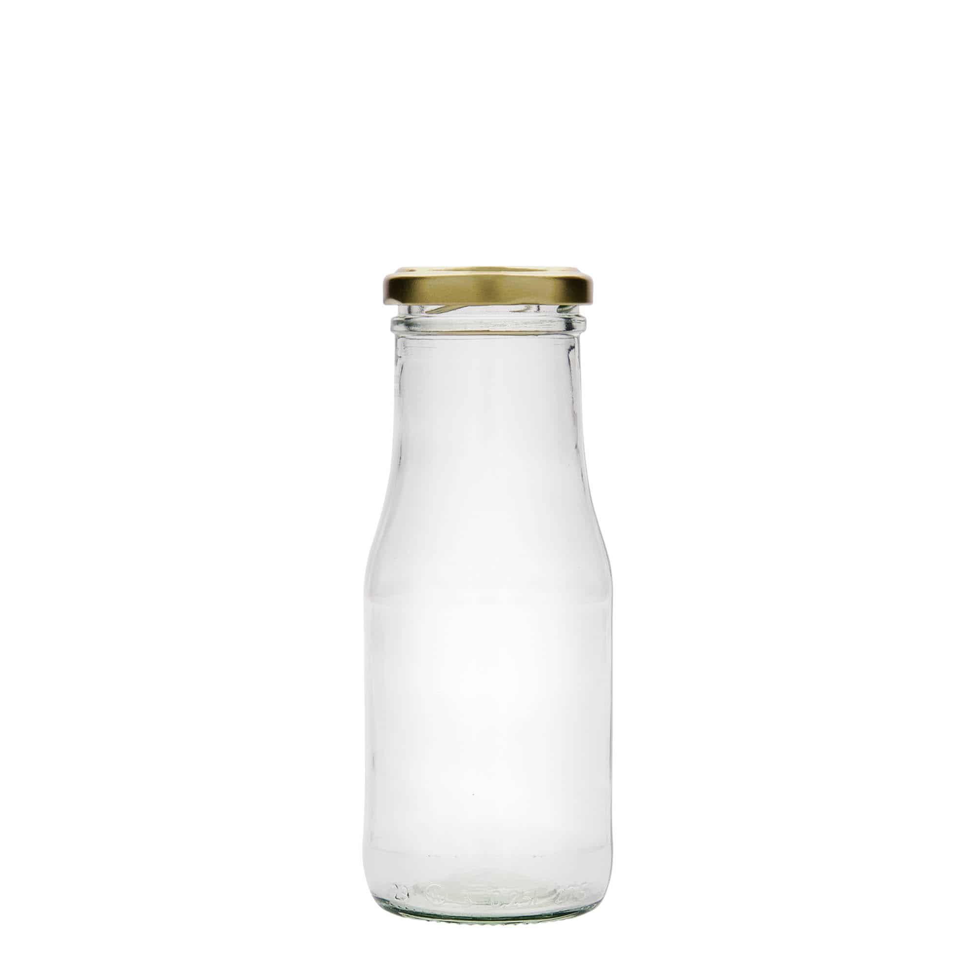 250 ml Cam Şişe Susann, Ağız: Vidalı Kapak (TO 48)