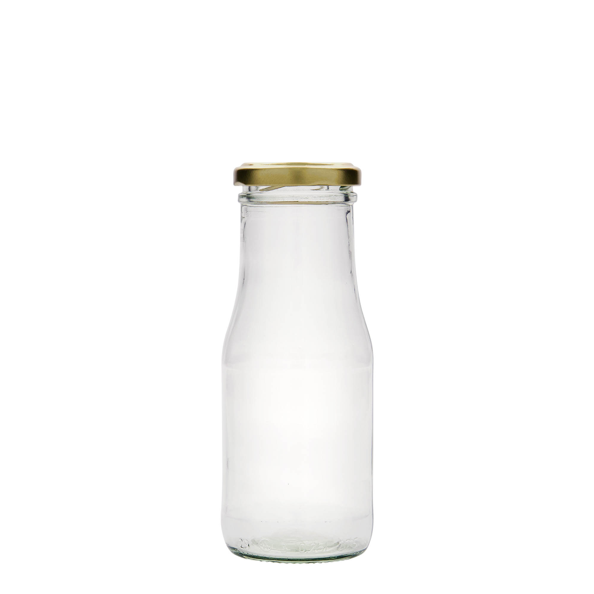 250 ml Cam Şişe Susann, Ağız: Vidalı Kapak (TO 48)