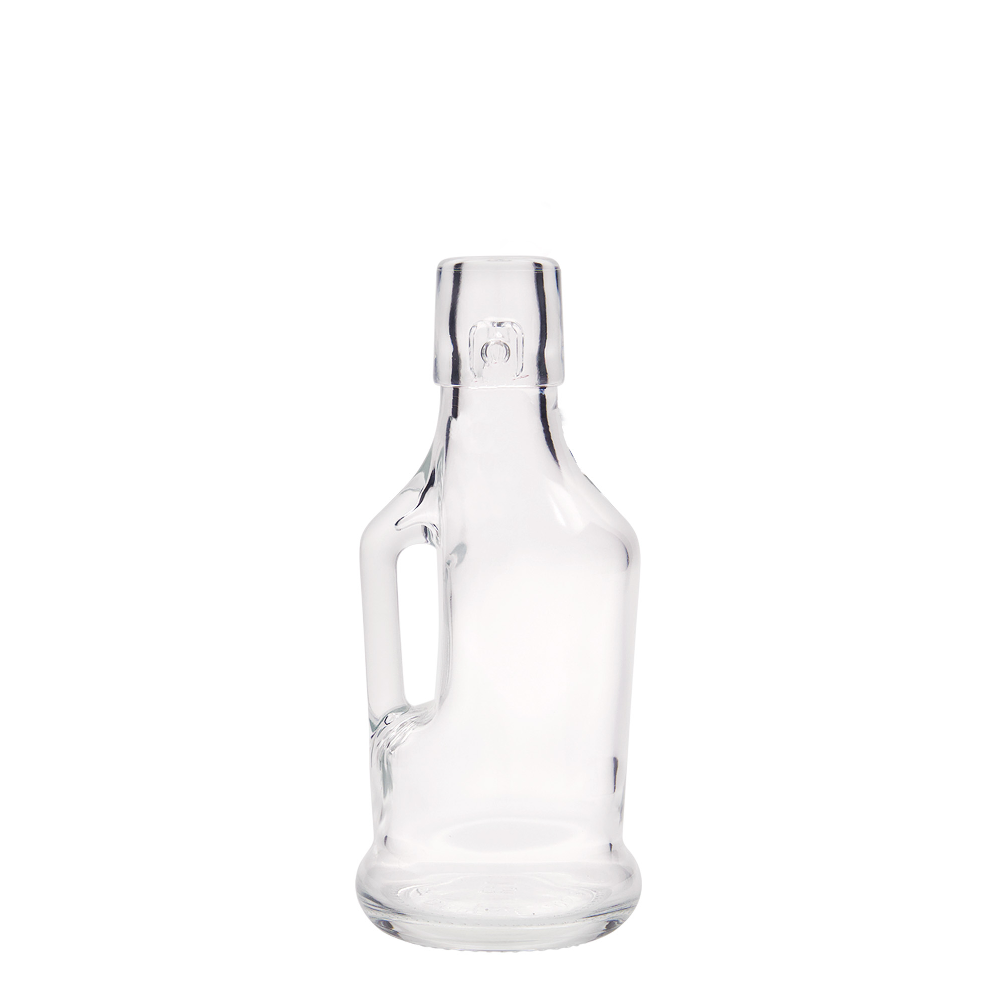 200 ml cam şişe 'Classica', ağzı: mandallı kapak