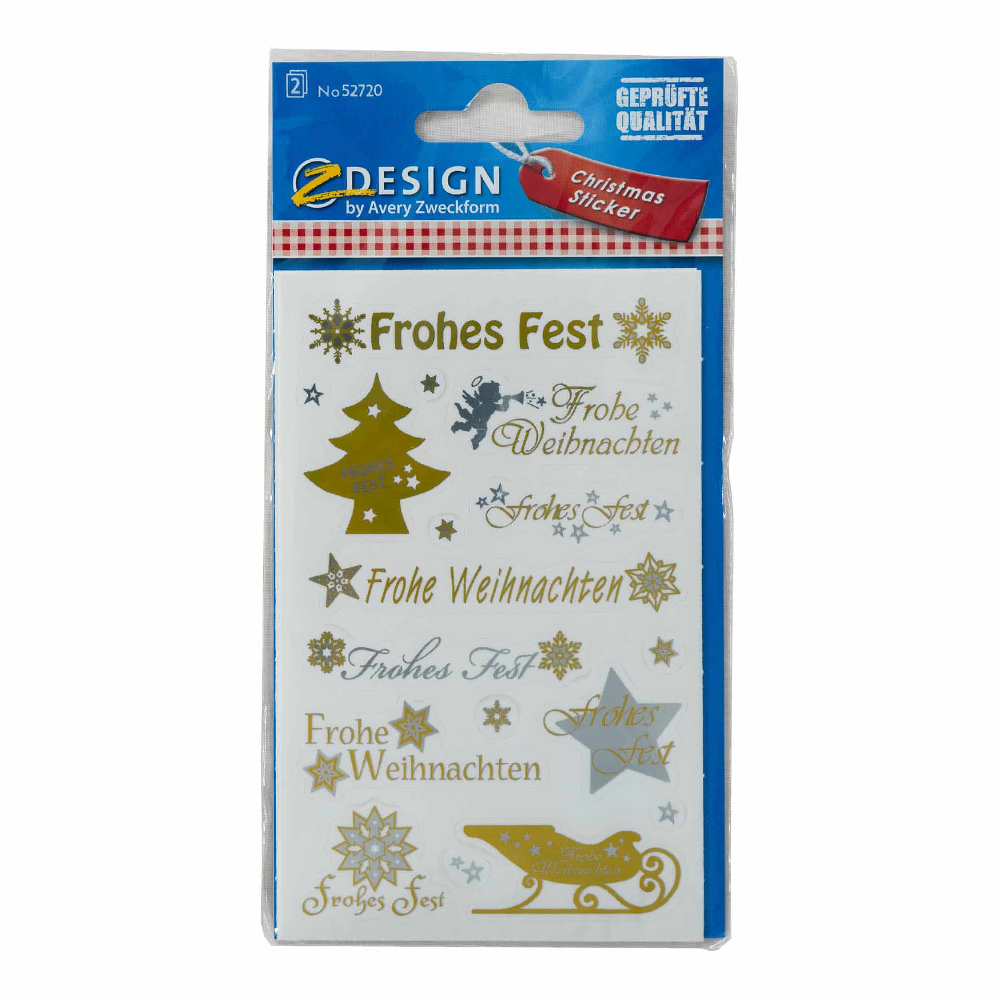 Zweckform Etiket 'Noel', Kağıt, altın-gümüş Zweckform Etiket 'Noel', Kağıt, altın-gümüş