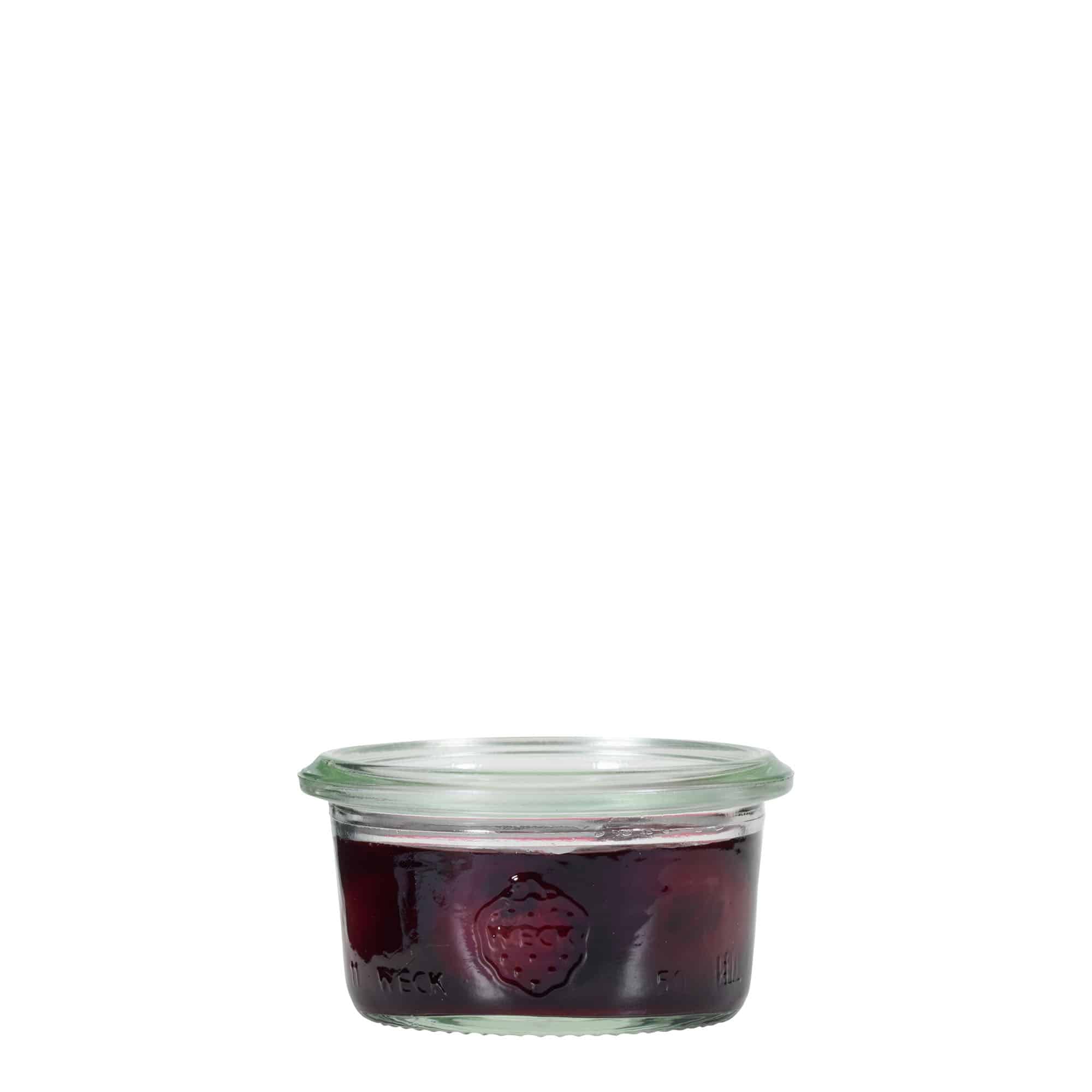 50 ml WECK kavanoz, ağız: yuvarlak kenar