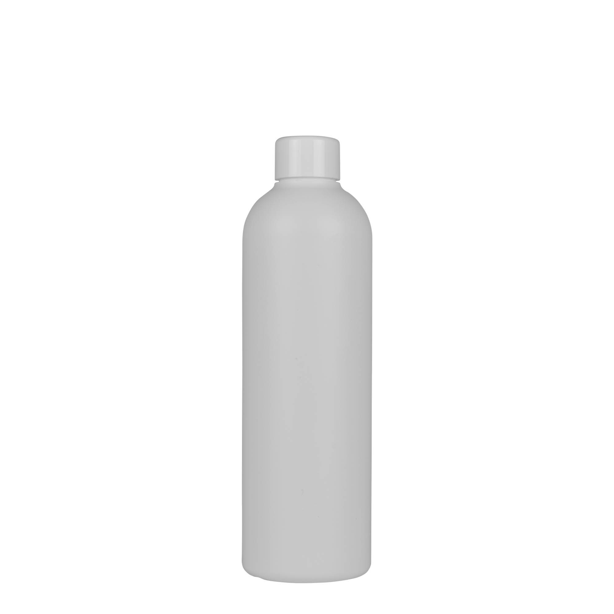 300 ml plastik şişe 'Tuffy', HDPE, beyaz, ağız: 24/410