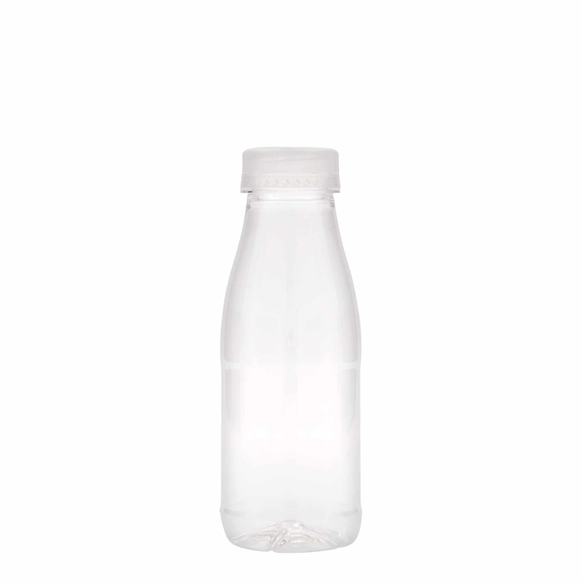 330 ml PET Şişe 'Süt ve Meyve Suyu', Plastik, Ağız: 38 mm
