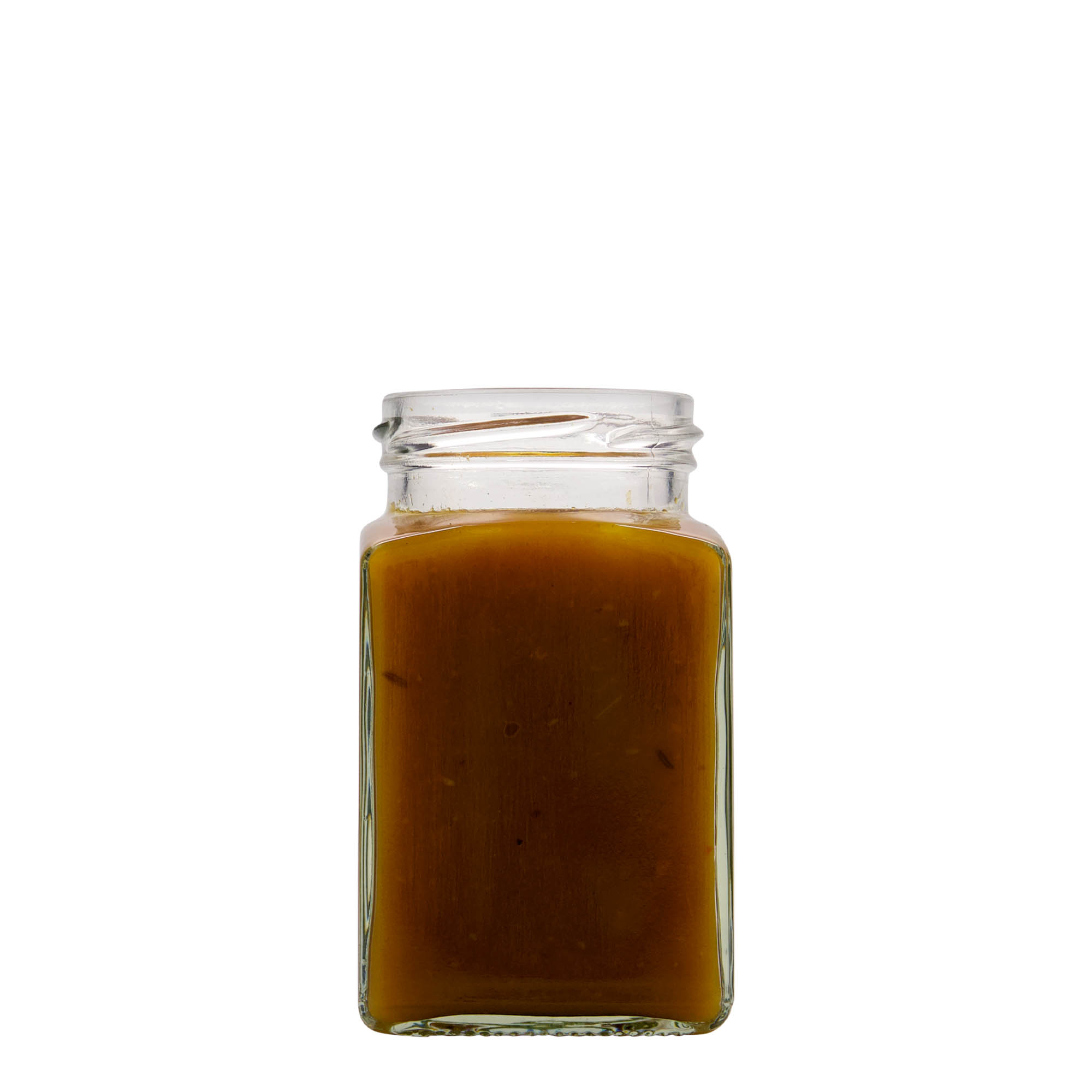 260 ml dörtgen cam, ağız: Twist-Off (TO 58)