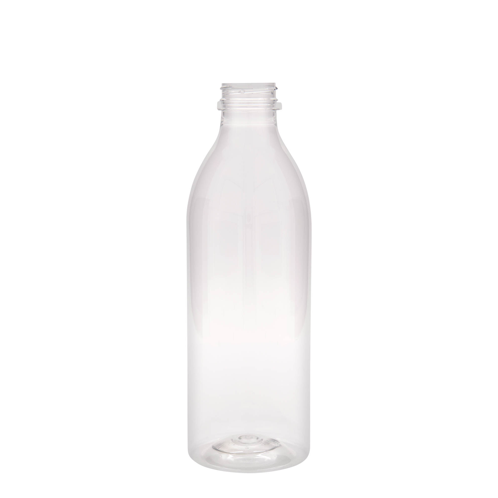 1.000 ml PET Şişe Standart, Plastik, Ağız: 38 mm