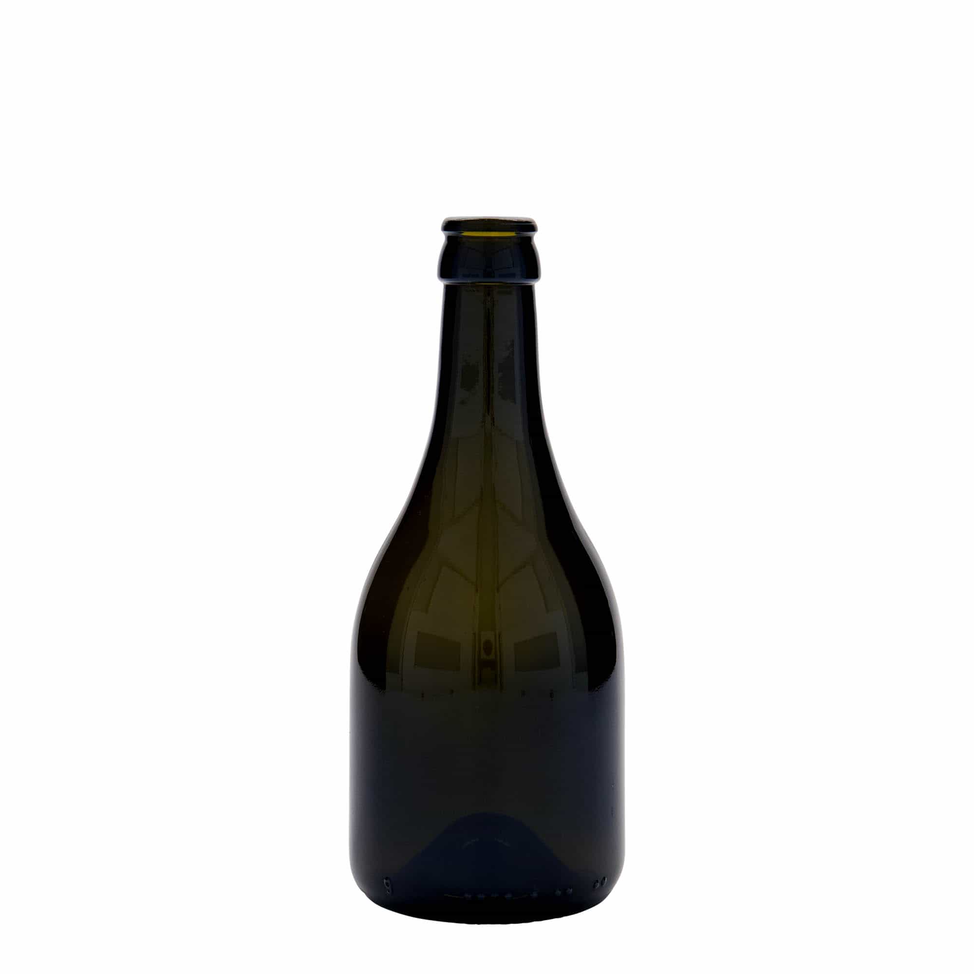 330 ml Bira Şişesi 'Horta', Cam, antik yeşil, Ağız: Kronkorken