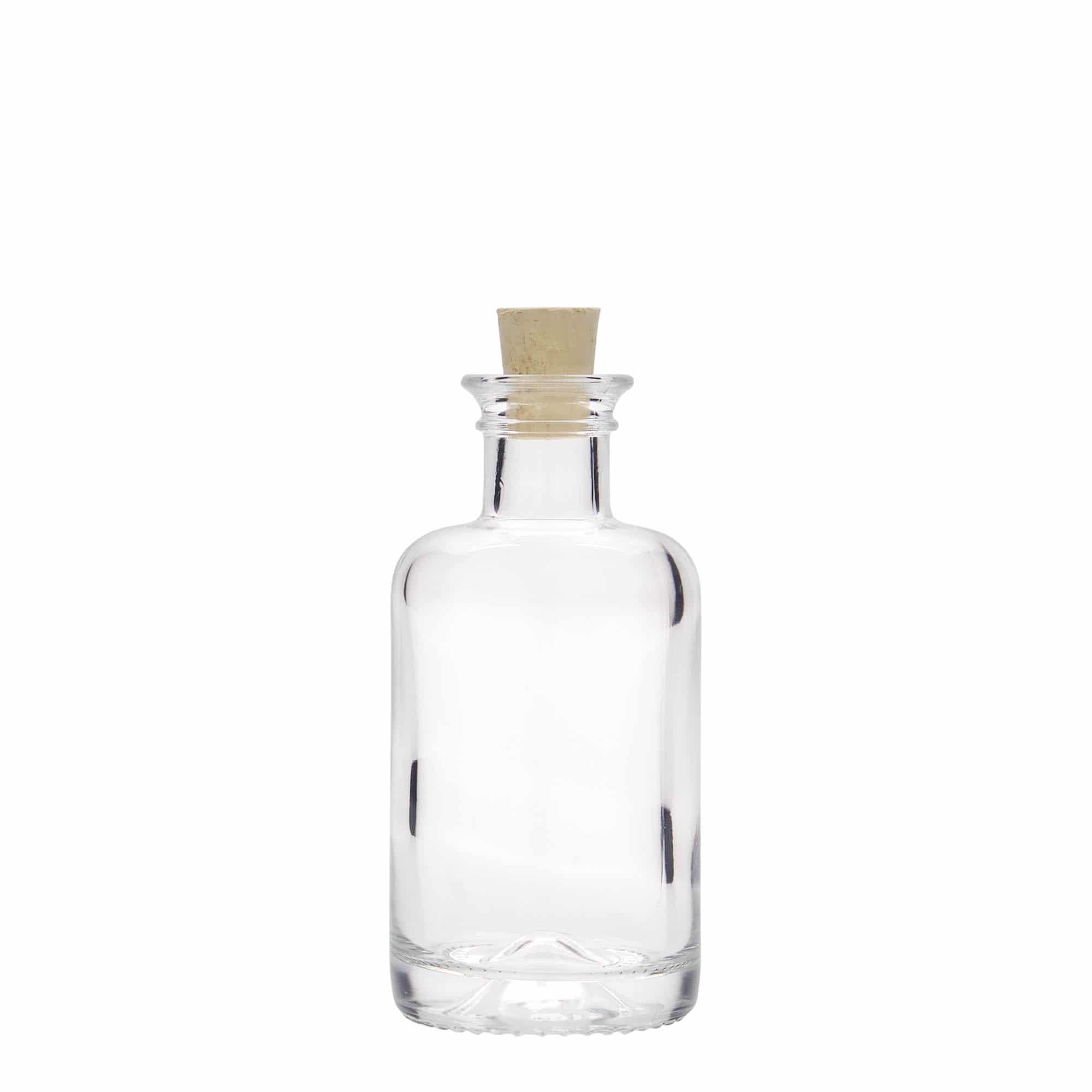 100 ml Cam Şişe Eczacı, Ağız: Mantar