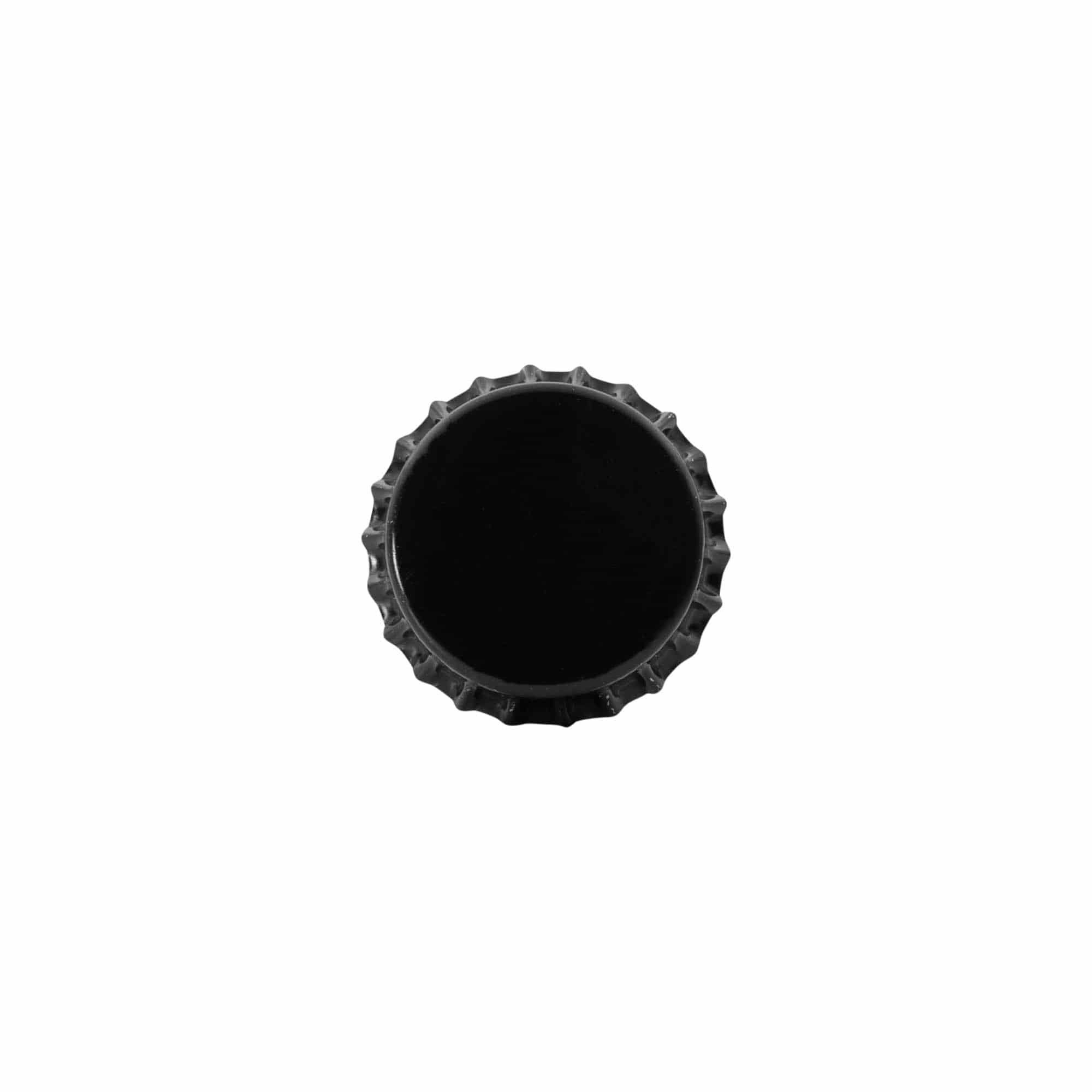 29 mm metal siyah şişe kapağı