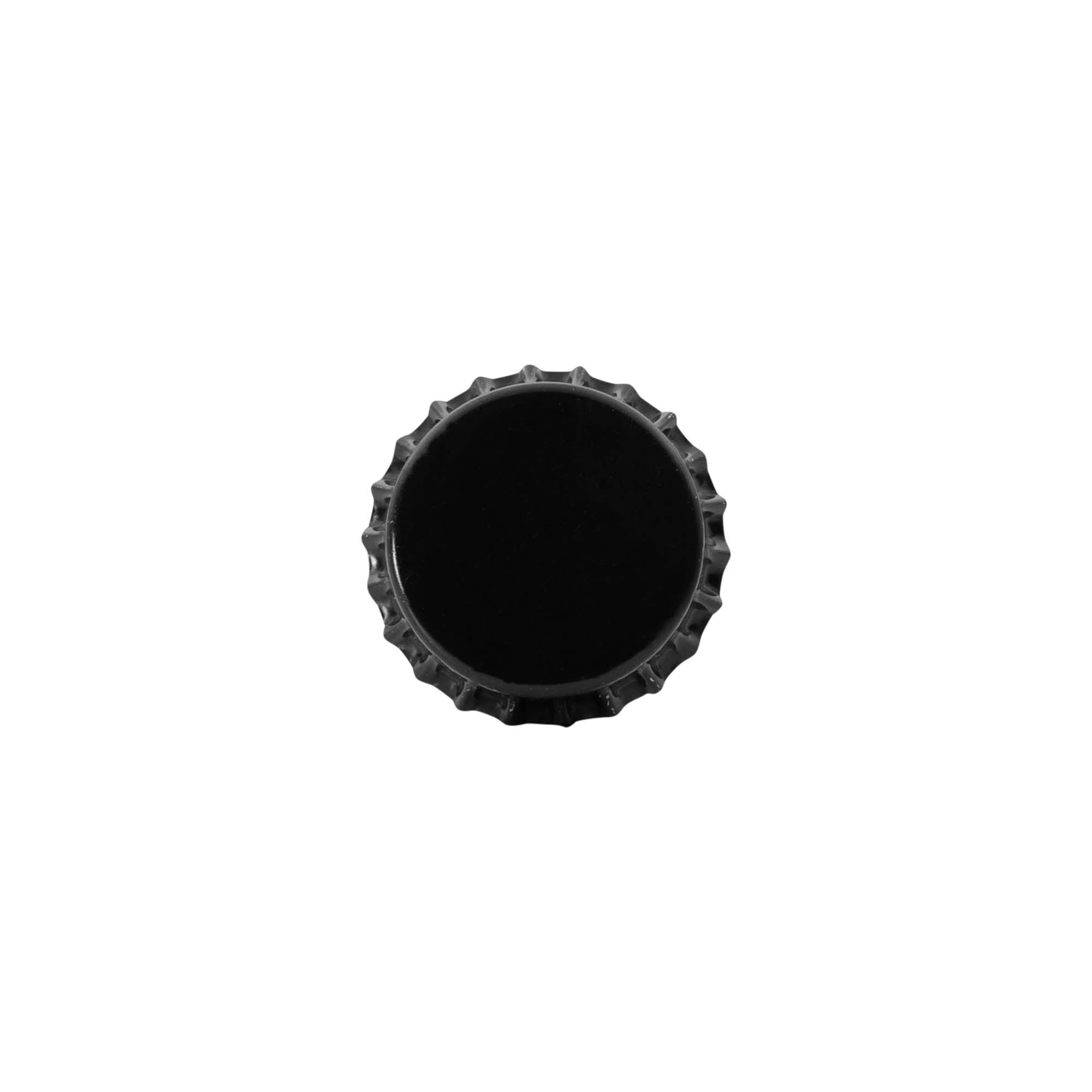 29 mm metal siyah şişe kapağı